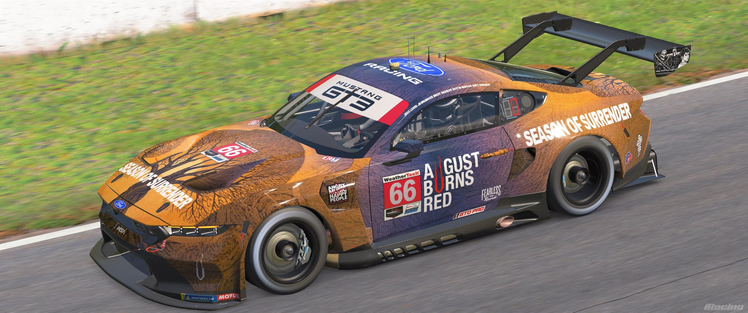 Preview of August Burns Red - Season of Surrender | Ford Mustang GT3  by Peter R.