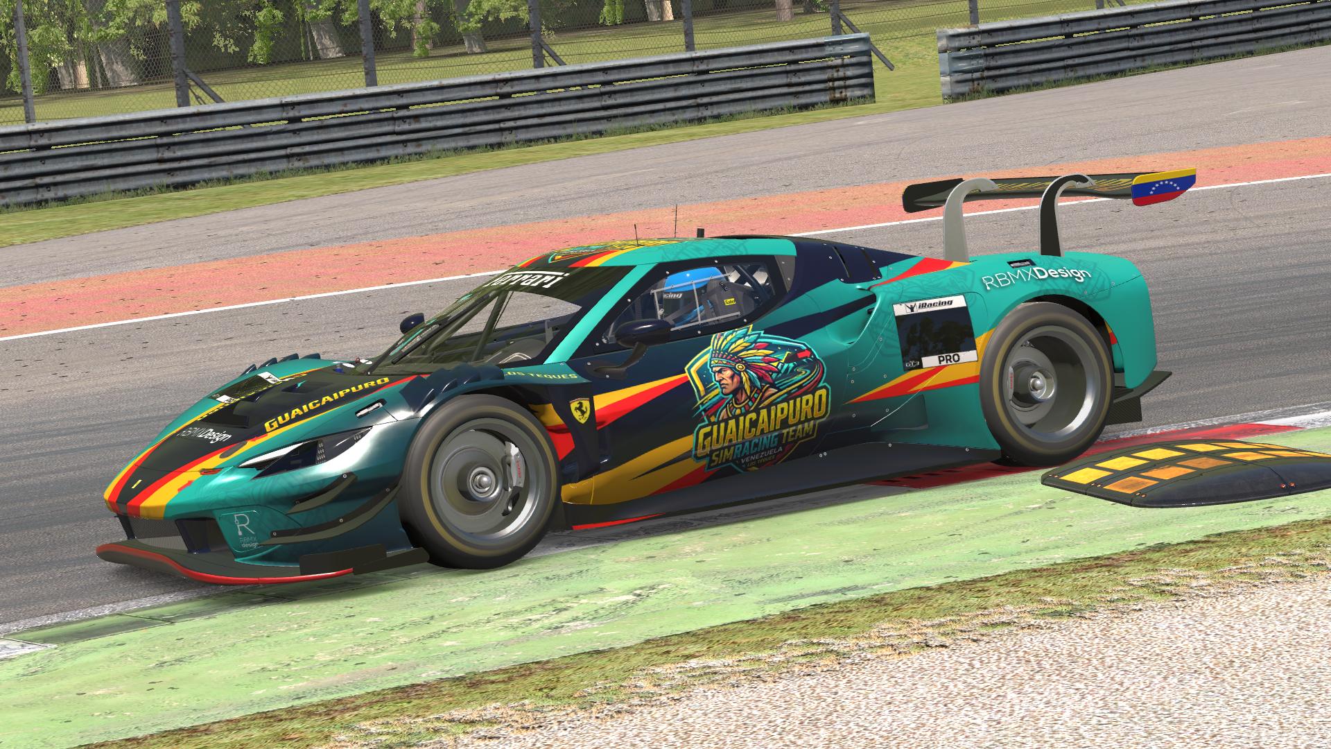 Preview of Ferrari 296 GT3 Guaicaipuro SimRacing Team by Richard Caseres