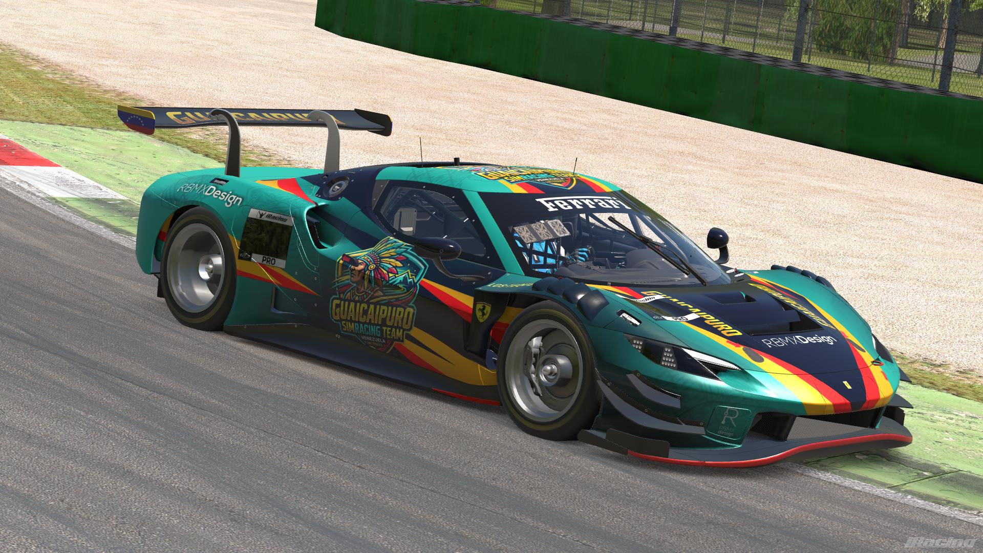 Preview of Ferrari 296 GT3 Guaicaipuro SimRacing Team by Richard Caseres