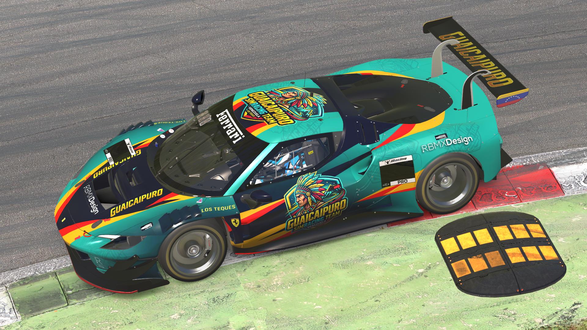 Preview of Ferrari 296 GT3 Guaicaipuro SimRacing Team by Richard Caseres