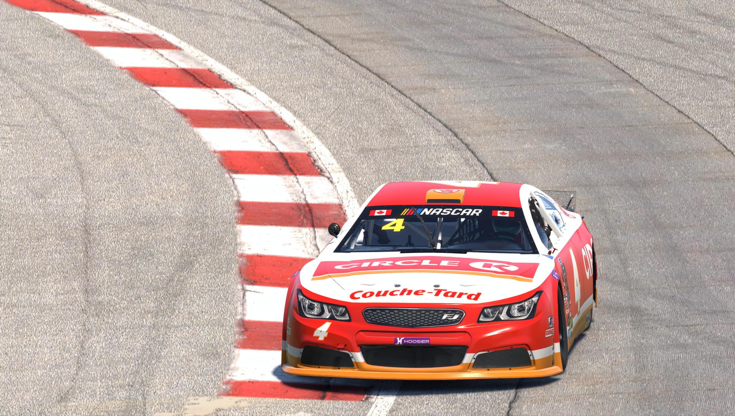 Preview of (Fictional) Circle K NASCAR Canada by Richard Maltais