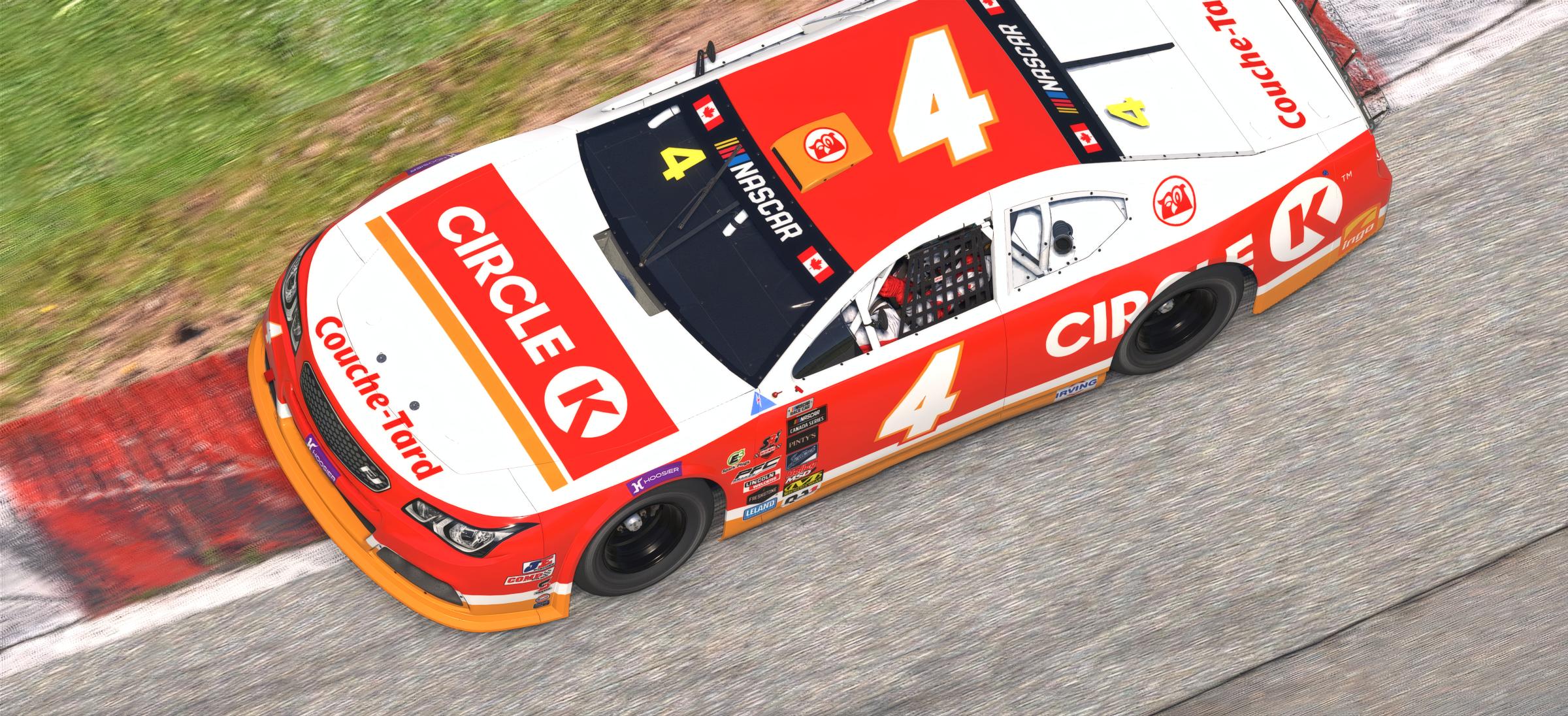Preview of (Fictional) Circle K NASCAR Canada by Richard Maltais