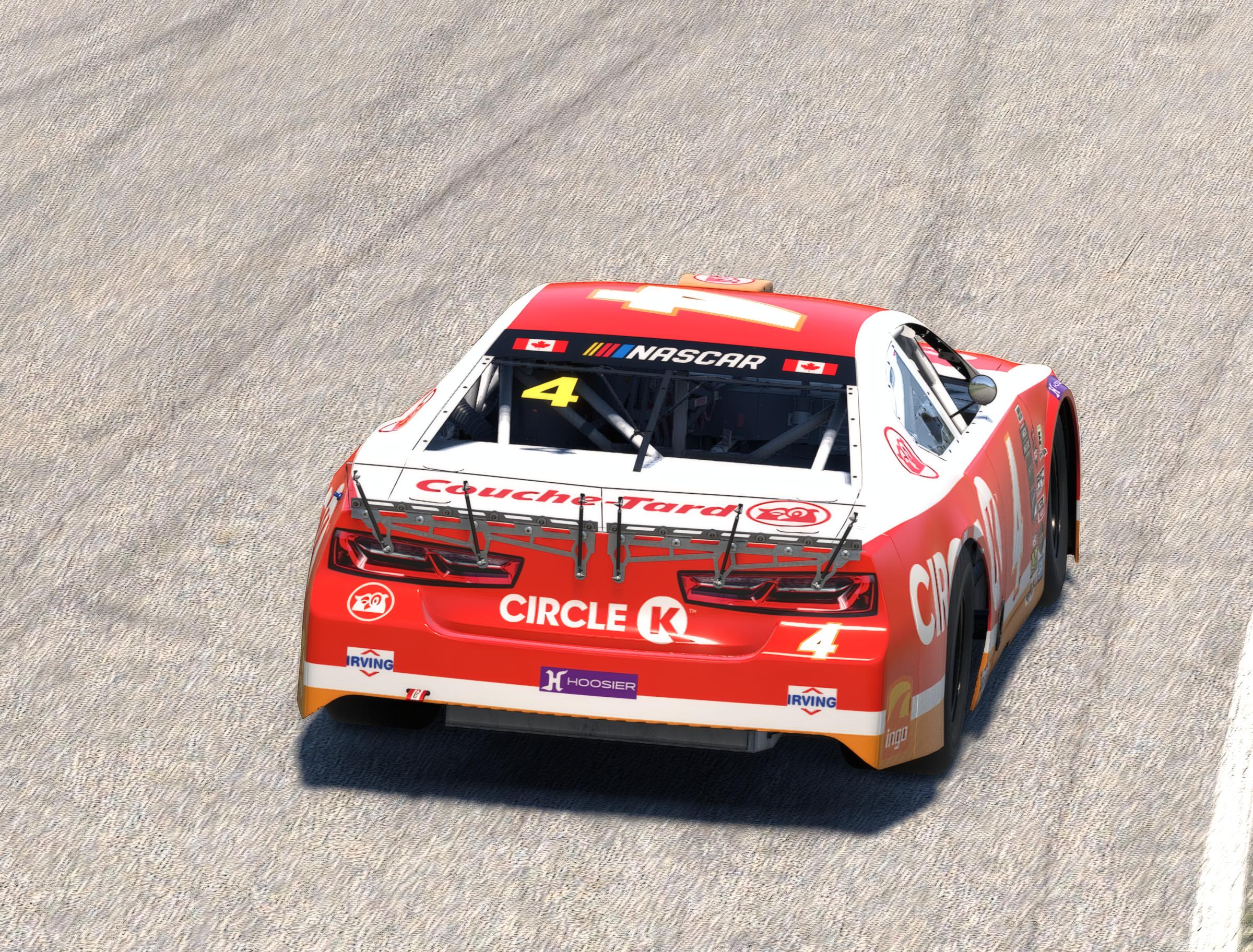 Preview of (Fictional) Circle K NASCAR Canada by Richard Maltais