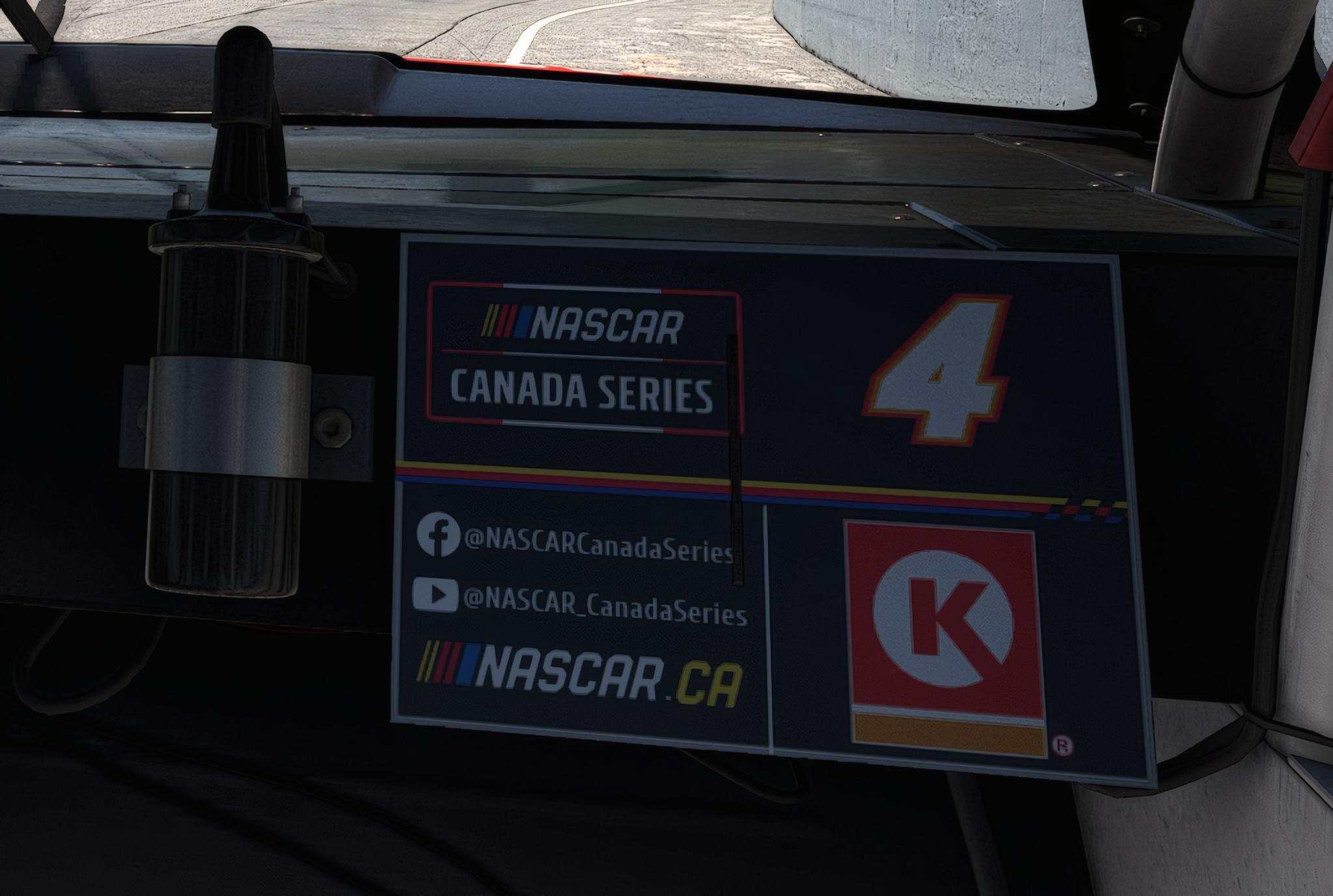 Preview of (Fictional) Circle K NASCAR Canada by Richard Maltais
