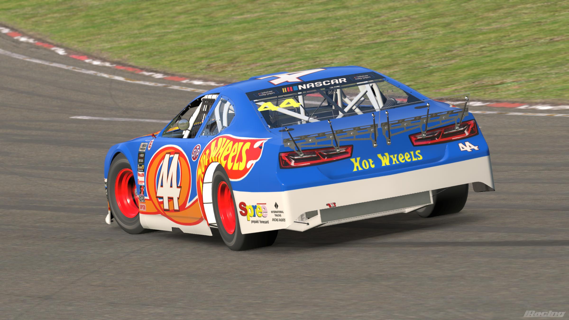 Preview of Hot Wheels Kyle Petty 1997 - Sim Stamp by Chad Douglass