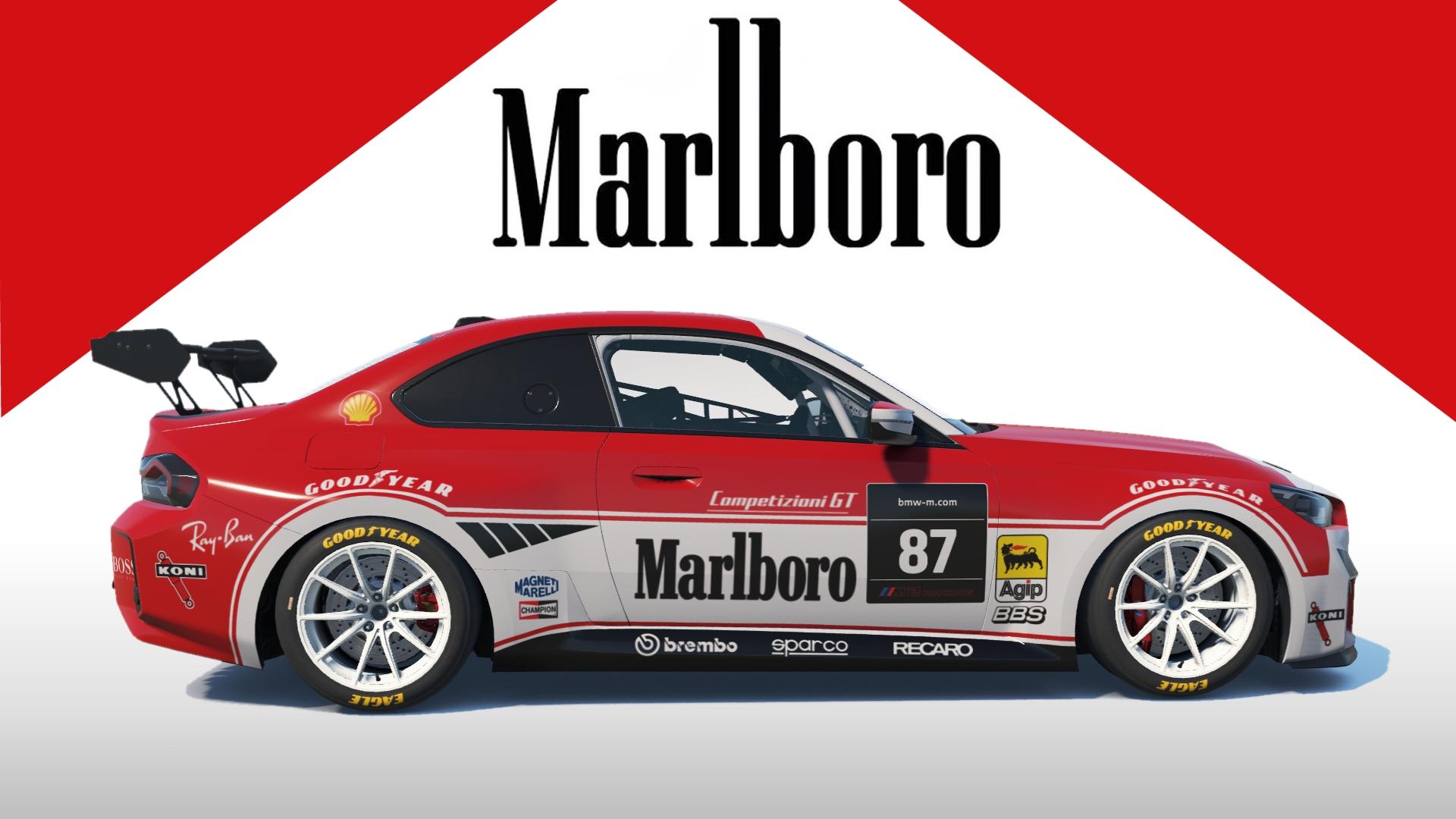 Preview of BMW M2 Racing G87 Marlboro by Don Craig