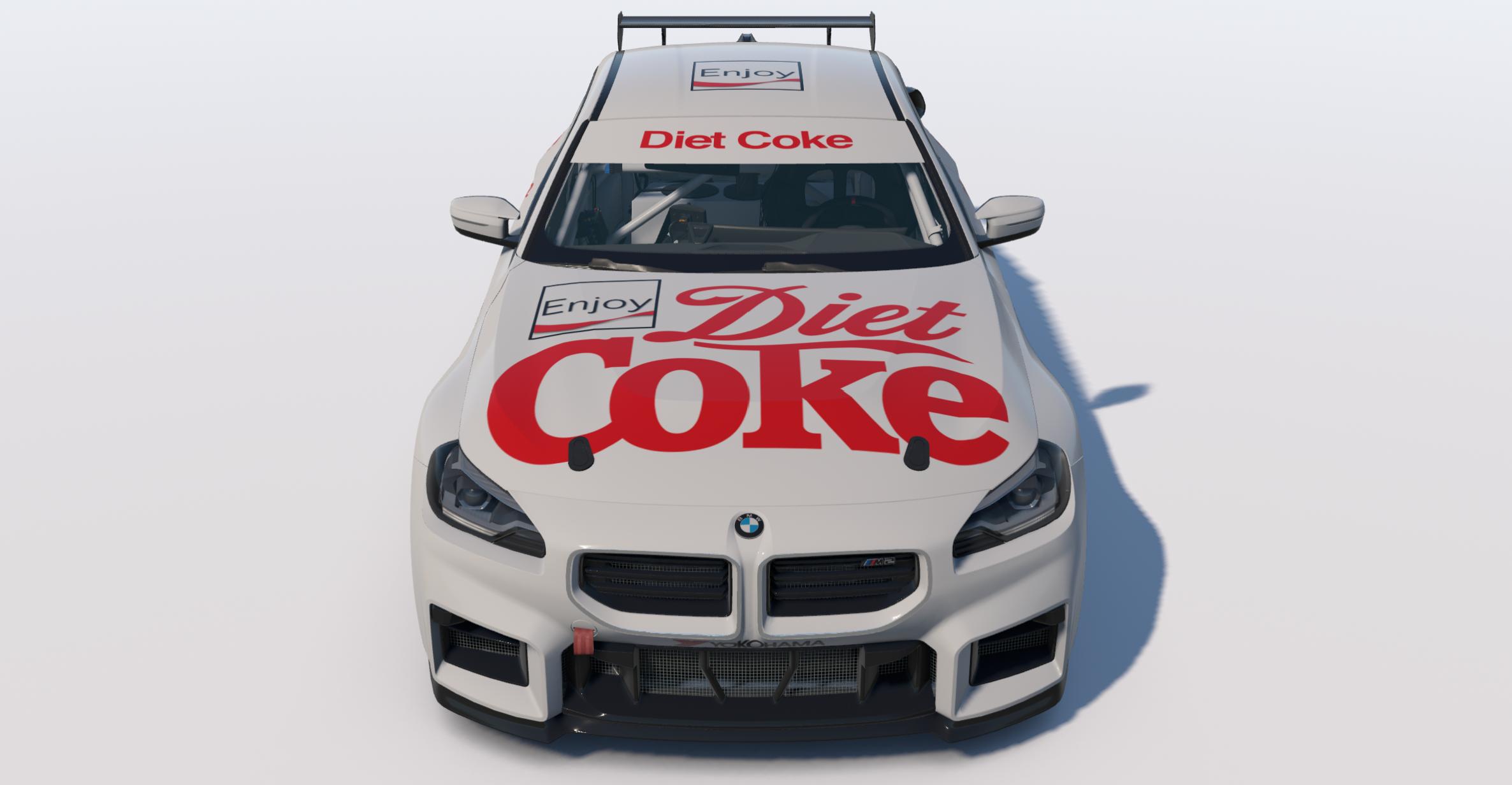 Preview of BMW M2 Racing G87 Diet Coke by Greg Barton
