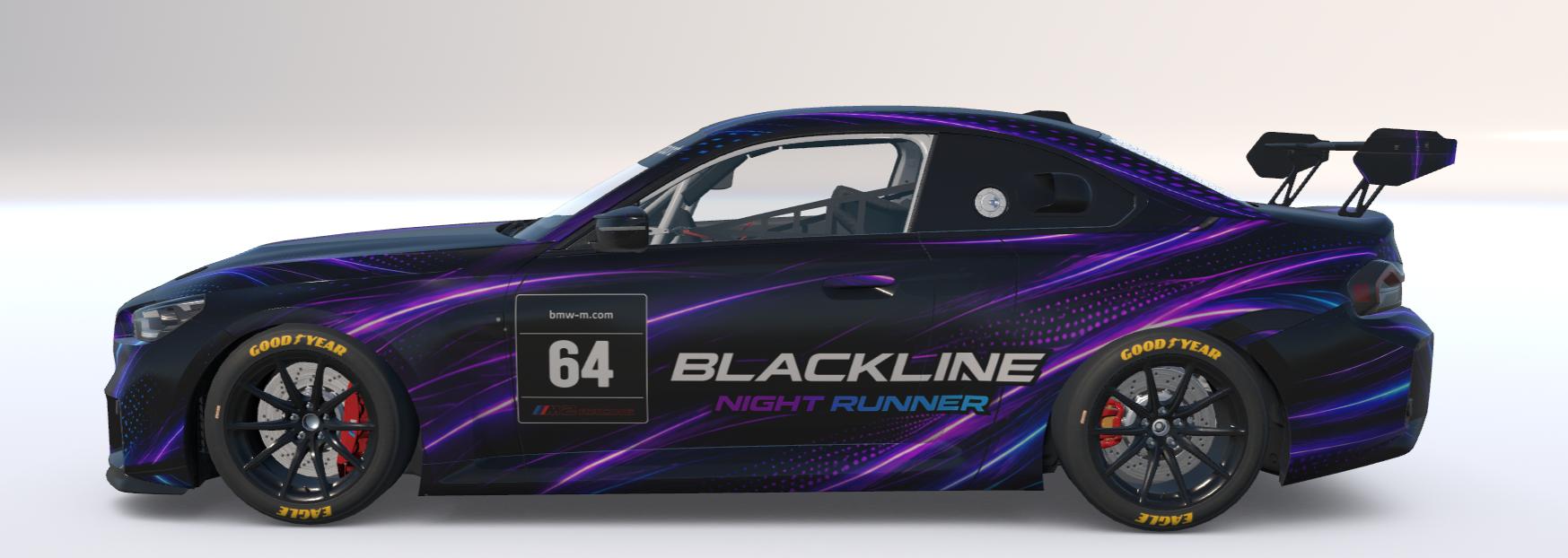 Preview of BMW M2 Racing G87 Night Runner Livery by Guy Robertson