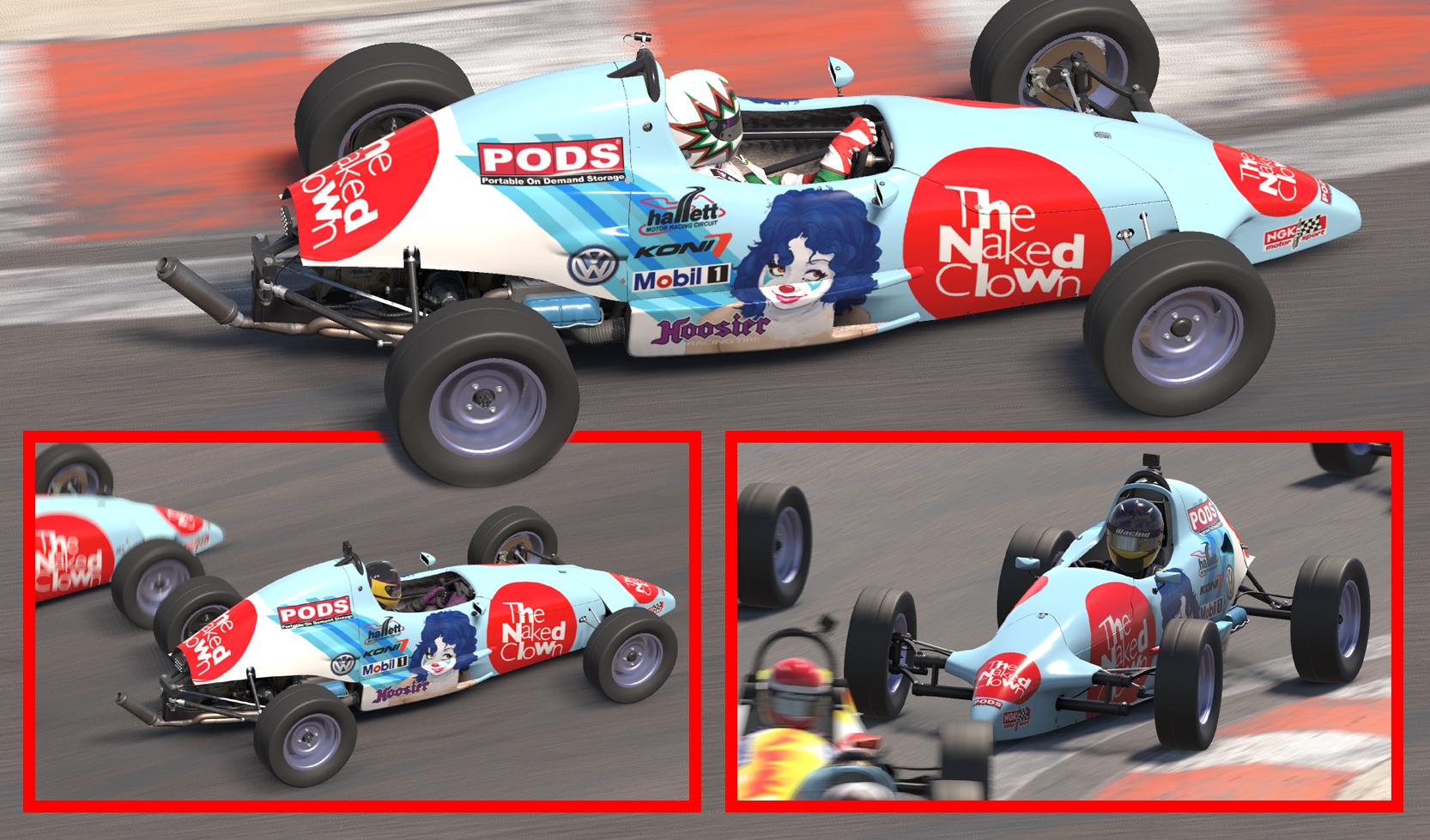 Preview of Formula V 3 Naked Clown by Clyde Coman