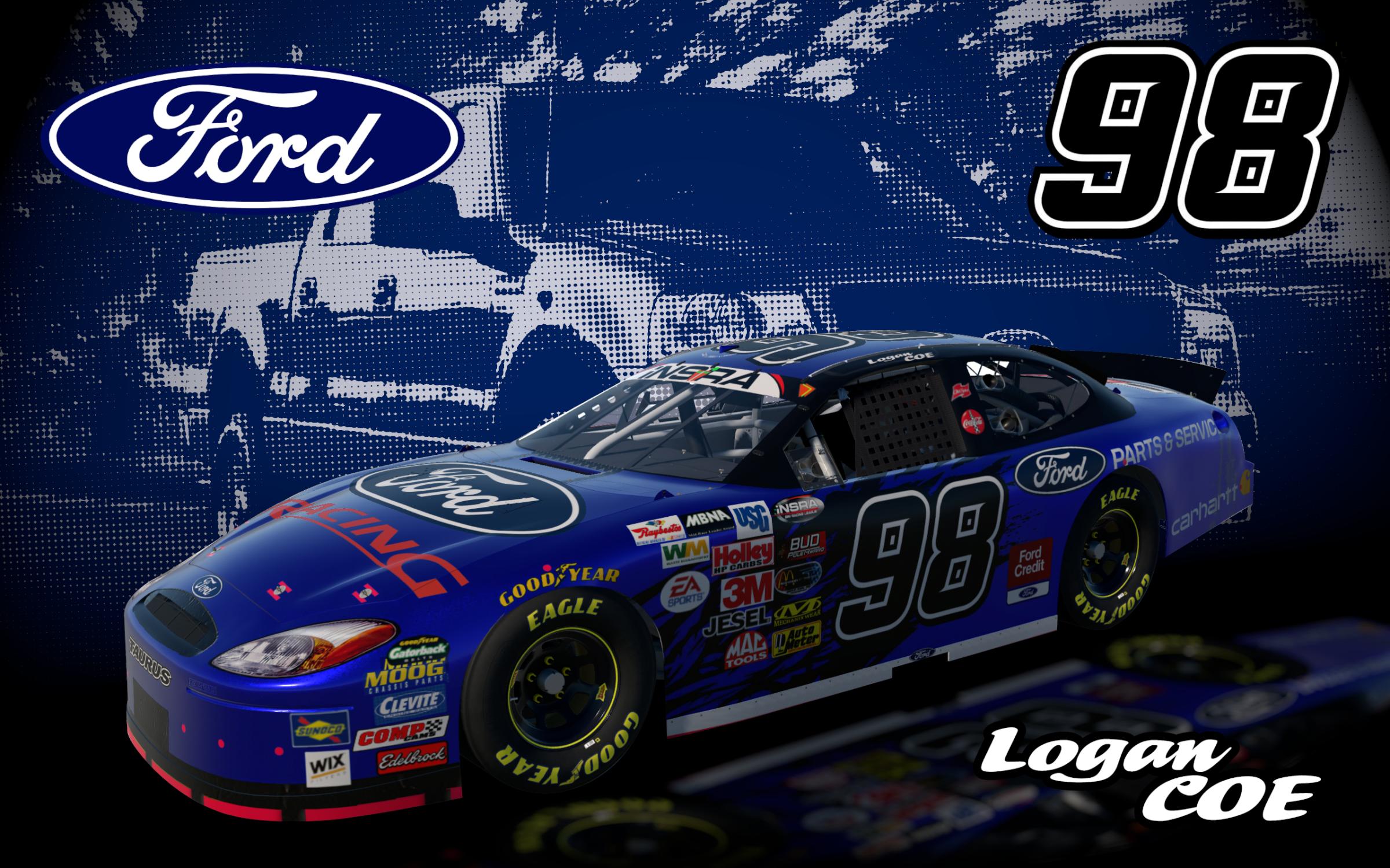 Preview of Logan Coe 2026 Ford Racing Gen 4 SS (Fictional) by Nathaniel O.
