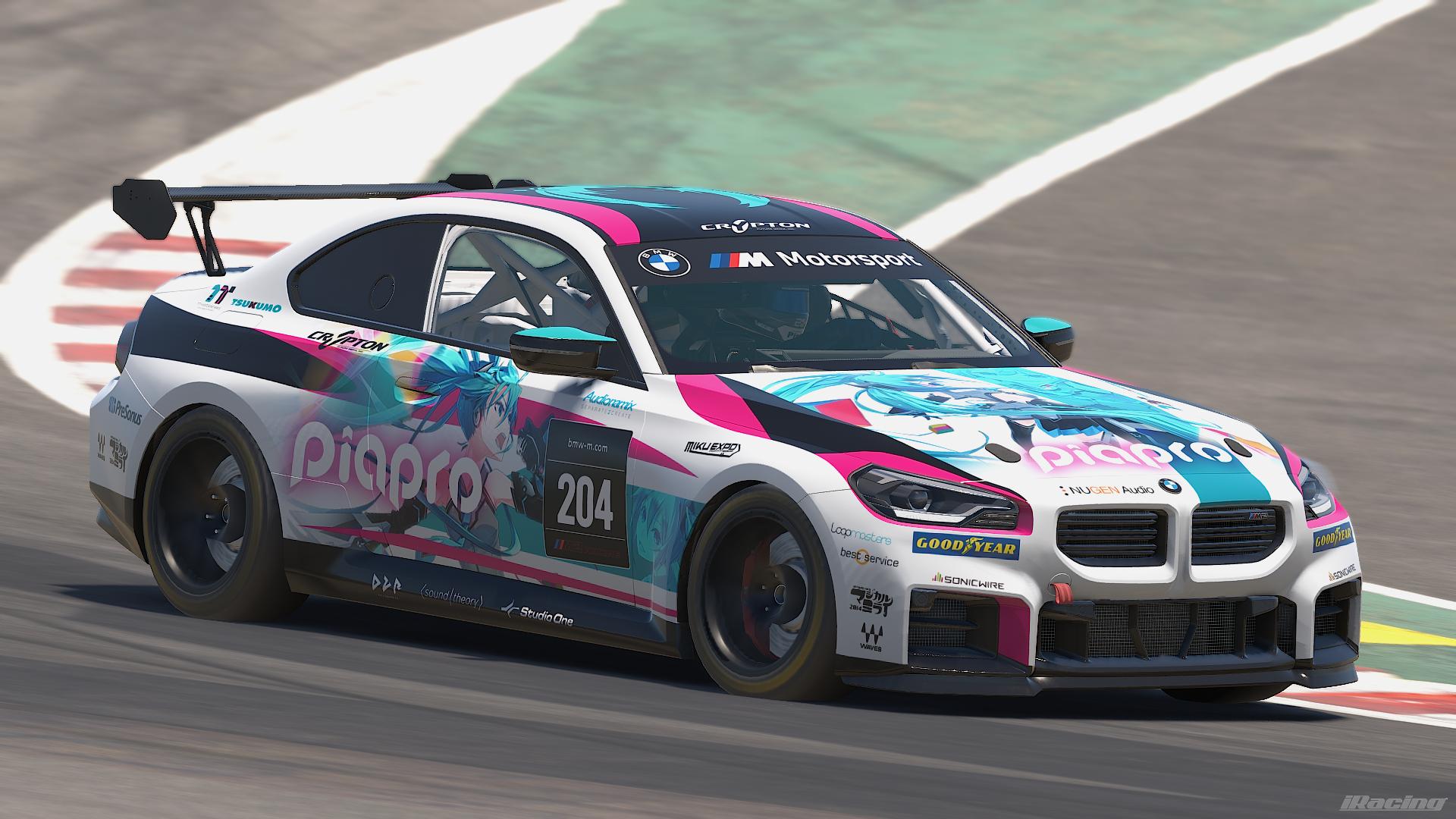 Preview of Magical MIRAI Hatsune Miku M2 Racing G87 by Yusuke Nodake