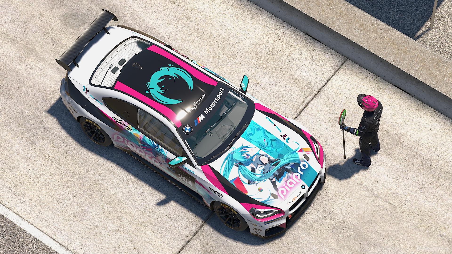 Preview of Magical MIRAI Hatsune Miku M2 Racing G87 by Yusuke Nodake