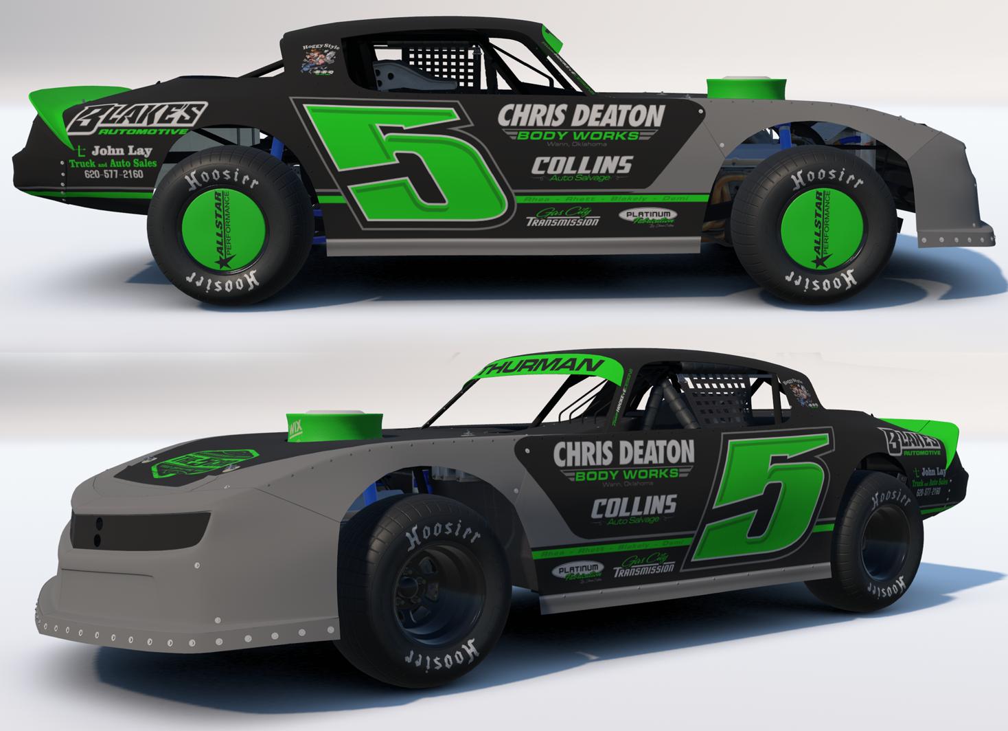 Preview of Dirt Street Stock Kyle Thurman by Jerry Hockett