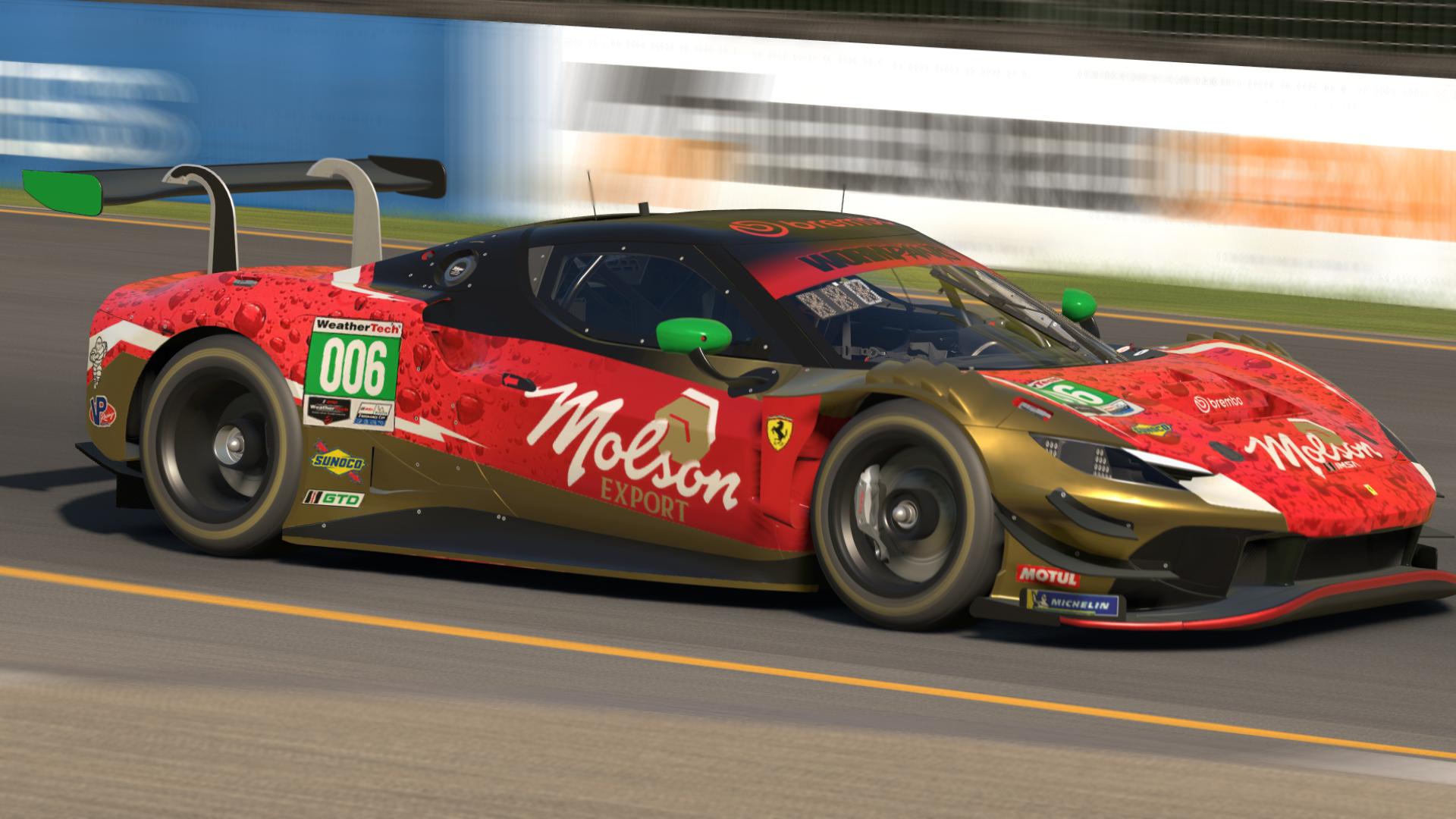 Preview of Molson Racing Ferrari 296 GT3 by Kyle S.