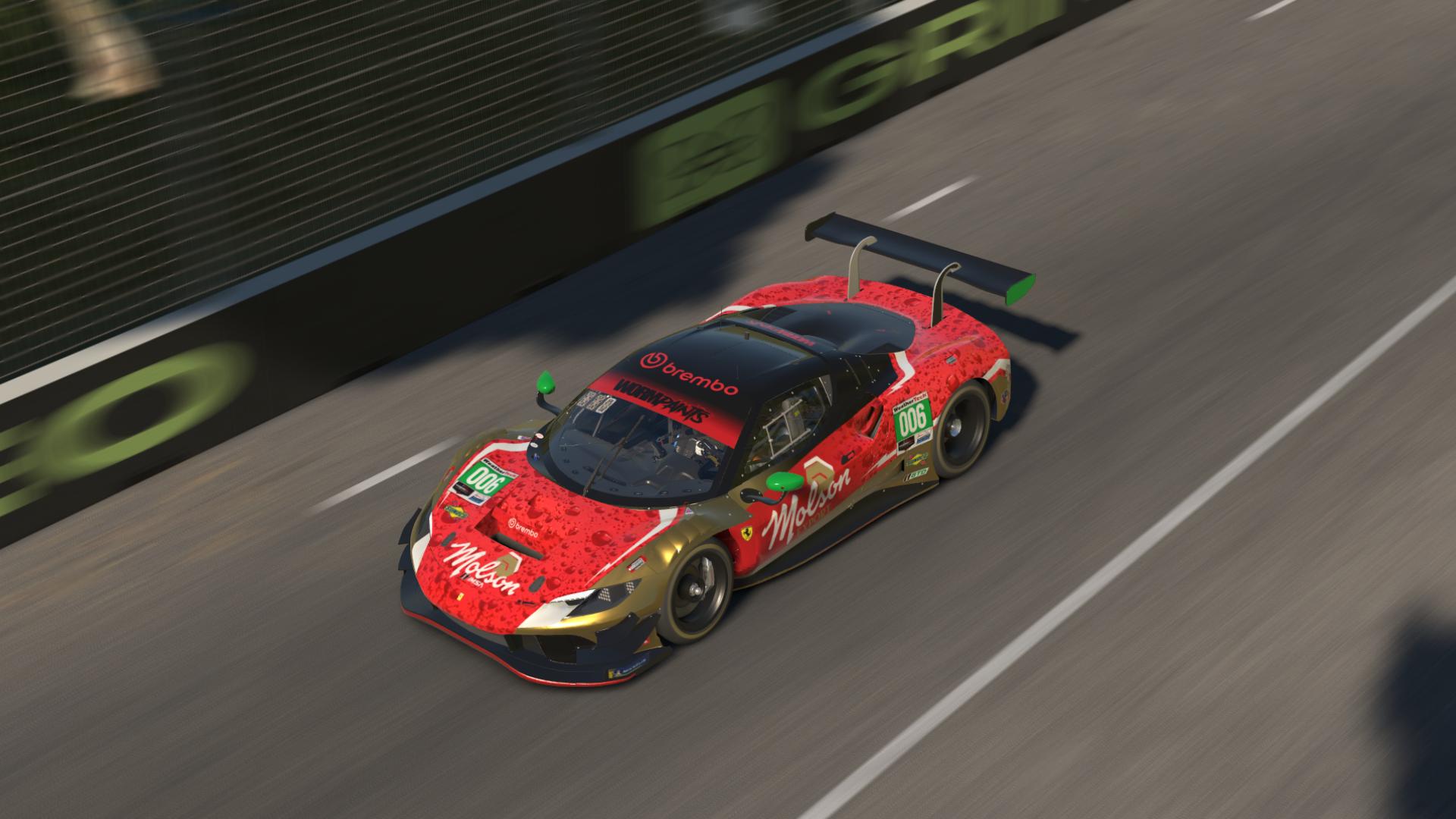 Preview of Molson Racing Ferrari 296 GT3 by Kyle S.