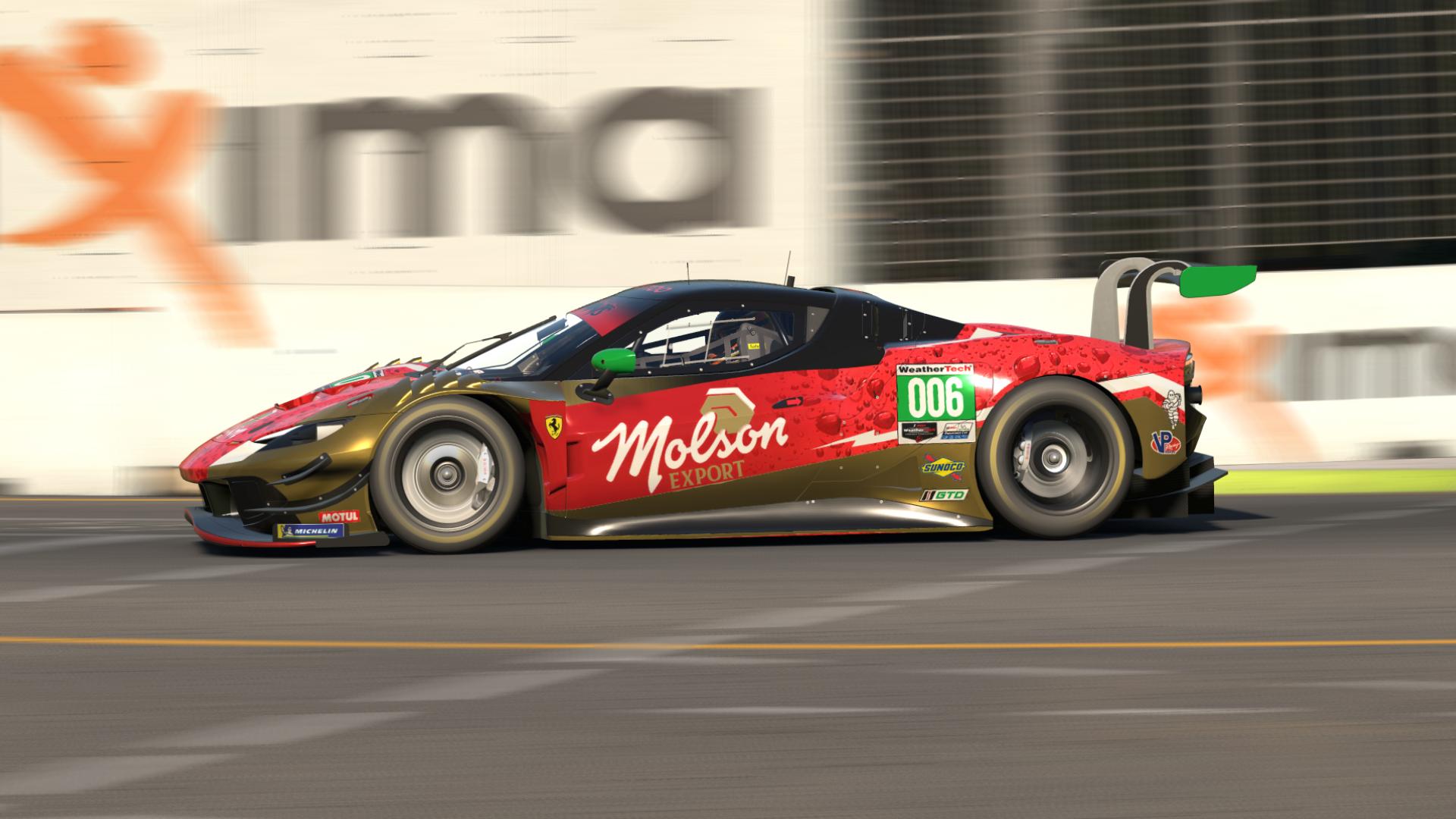 Preview of Molson Racing Ferrari 296 GT3 by Kyle S.