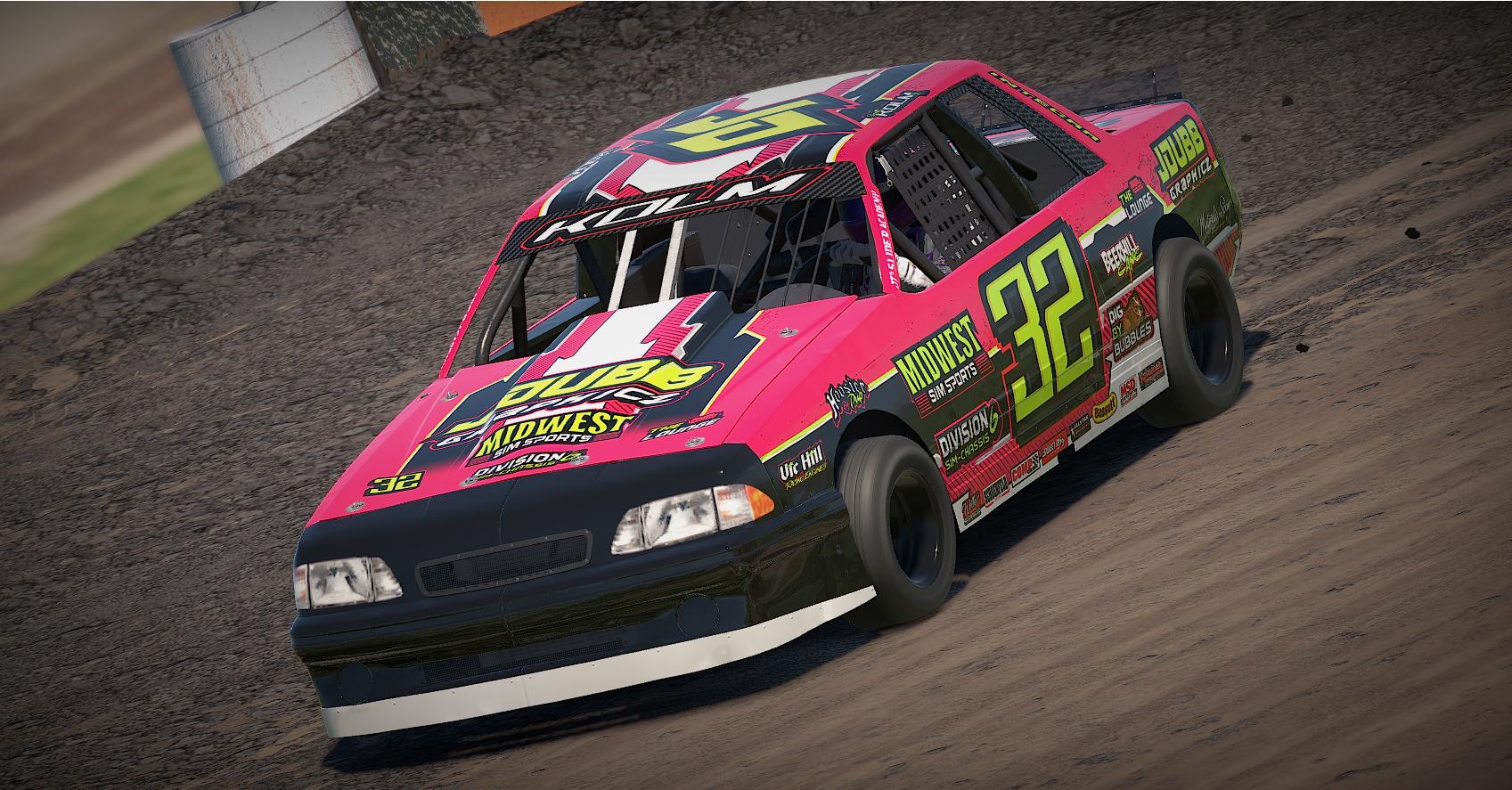 Preview of Scott Kolm / "Pink Flo" Mini-Stock / #32 by Joshua Wright3