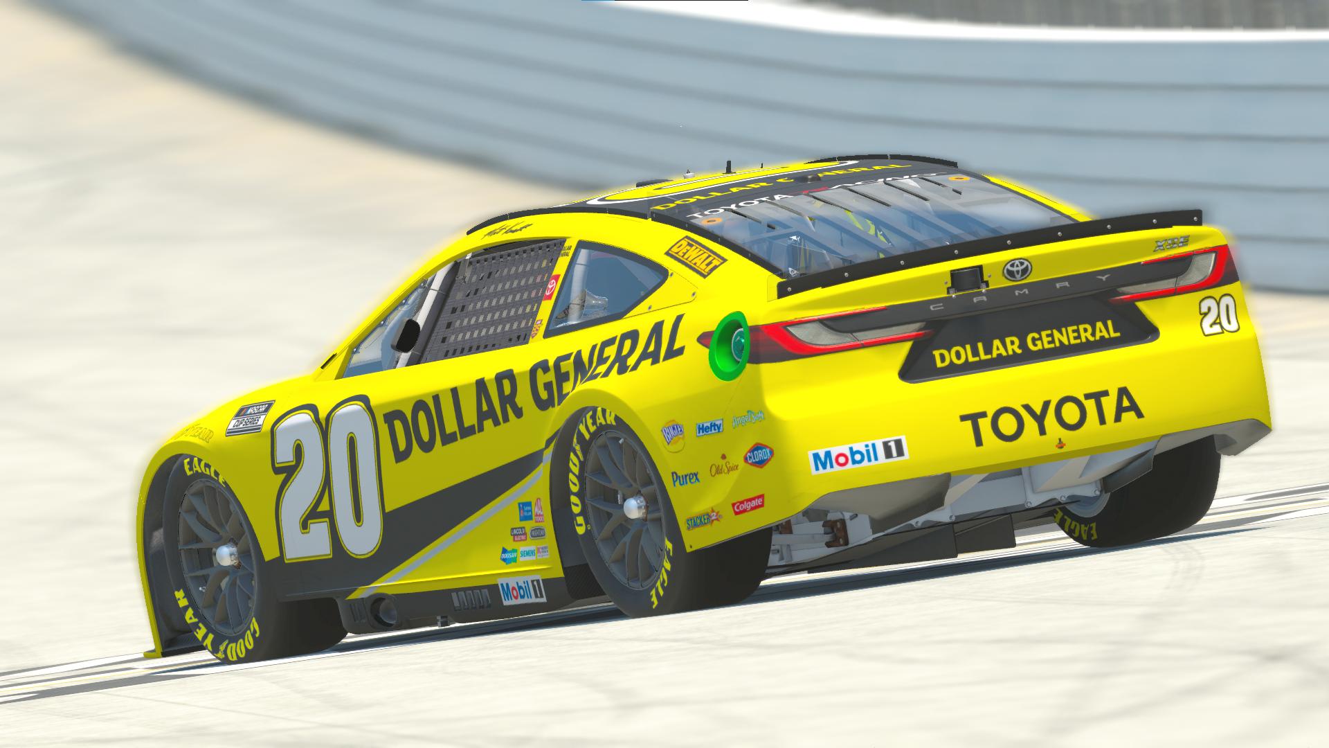 Preview of Matt Kenseth 2026 Dollar General Cup Camry by Justin Vandermaarel
