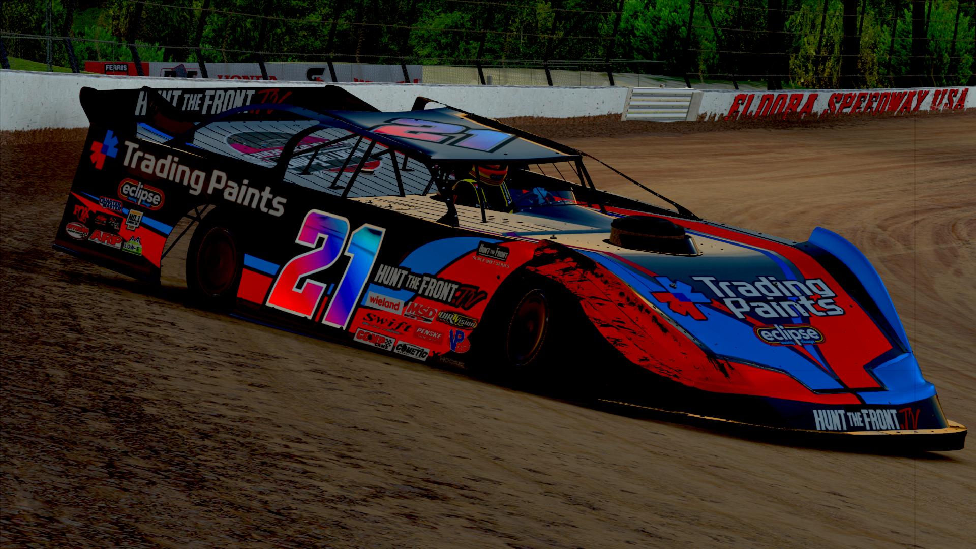 Preview of Trading Paints/Hunt the Front Late Model #21 by Harley P.
