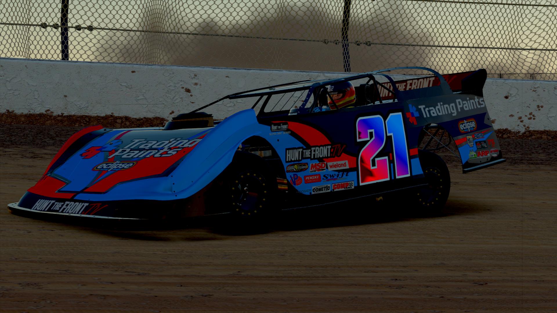 Preview of Trading Paints/Hunt the Front Late Model #21 by Harley P.