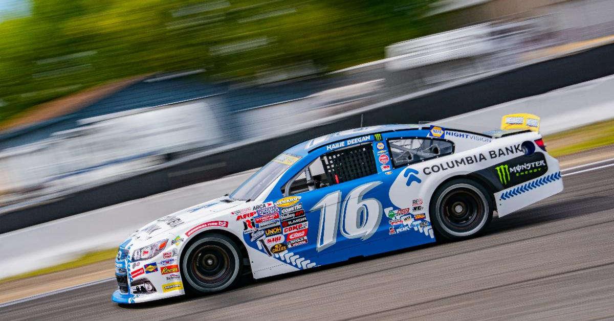 Preview of Hailie Deegan #16 Columbia Bank Greg Biffle 2026 ARCA Menards Series West With Custom Number by Ryan Broderick