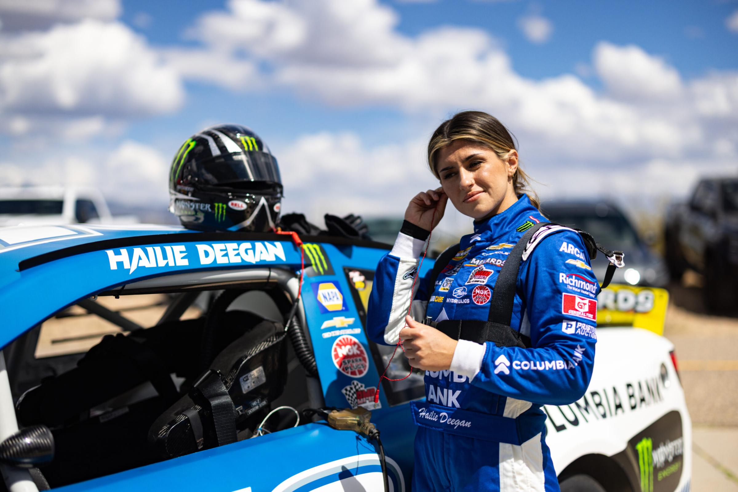 Preview of Hailie Deegan #16 Columbia Bank 2026 ARCA Menards Series West by Ryan Broderick
