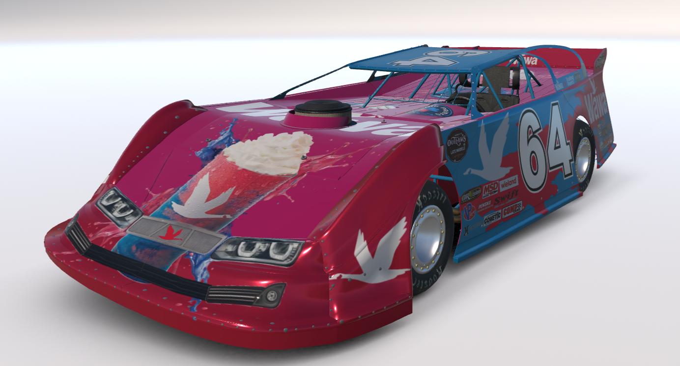 Preview of Wawa Blue Raspberry Swirl Dirt Late Model - Super by Logan Martini