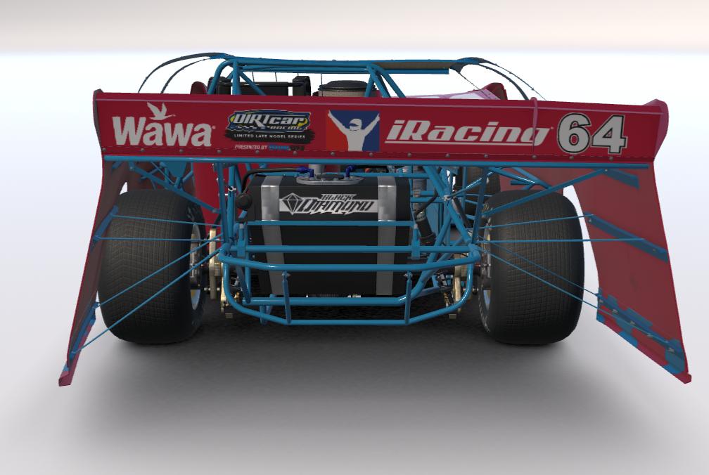 Preview of Wawa Blue Raspberry Swirl Dirt Late Model - Super by Logan Martini