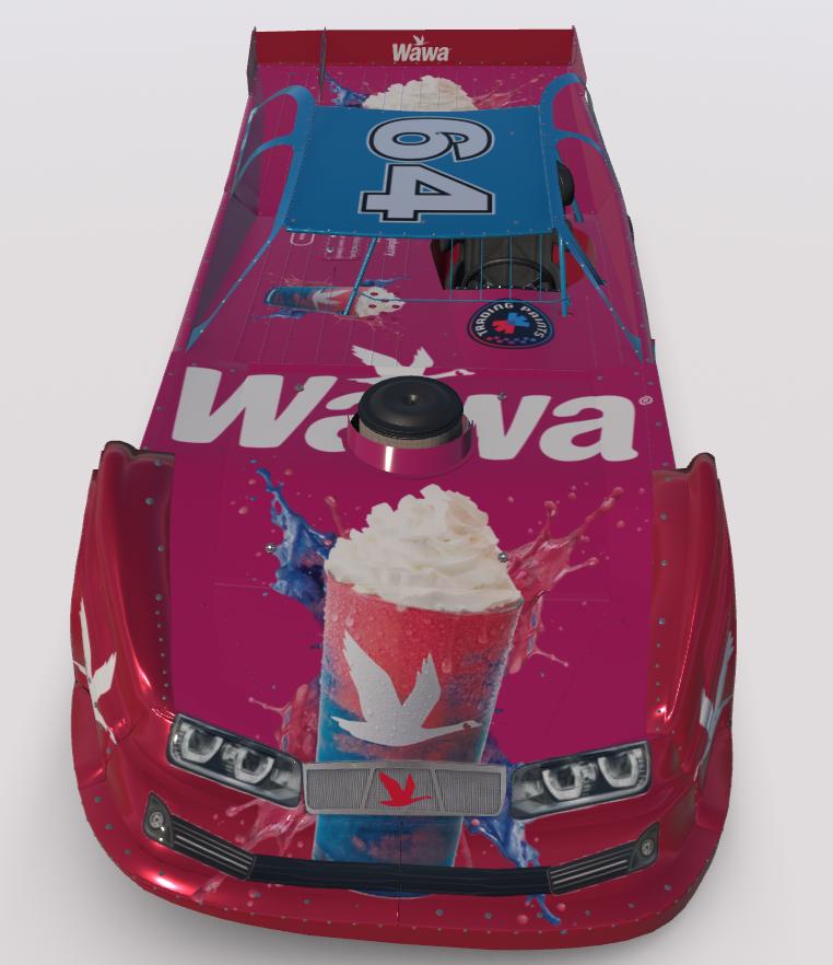 Preview of Wawa Blue Raspberry Swirl Dirt Late Model - Super by Logan Martini