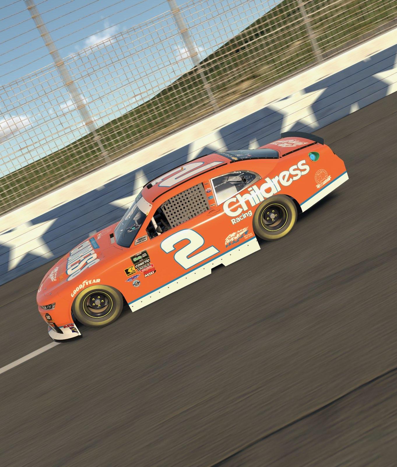 Preview of Unused 2019 Tyler Reddick Childress Throwback by Ethan Dimitroff