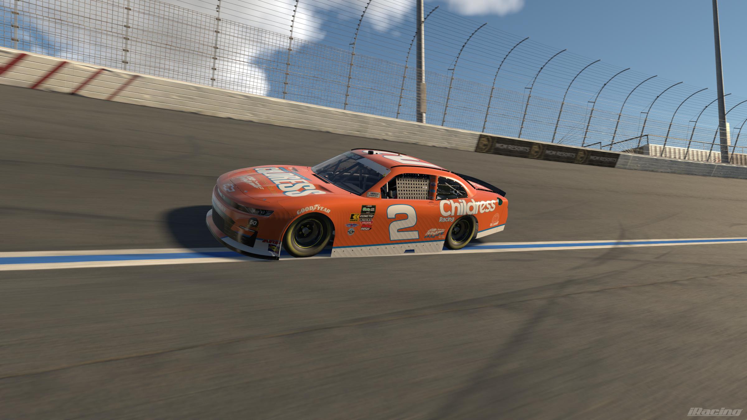 Preview of Unused 2019 Tyler Reddick Childress Throwback by Ethan Dimitroff