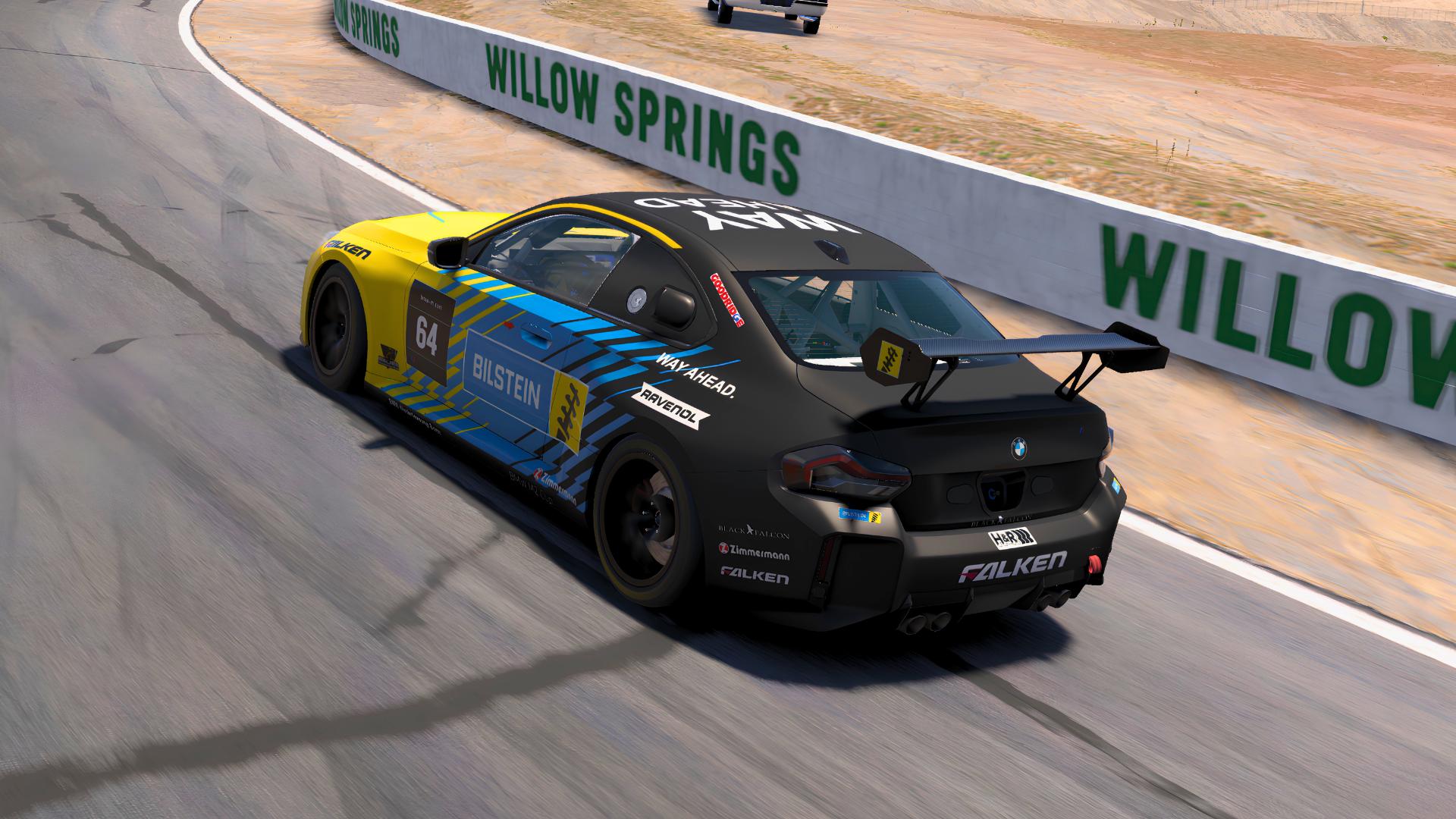 Preview of BMW M2 Racing (G87) Bilstein Black Falcon themed livery by Shane Stanley