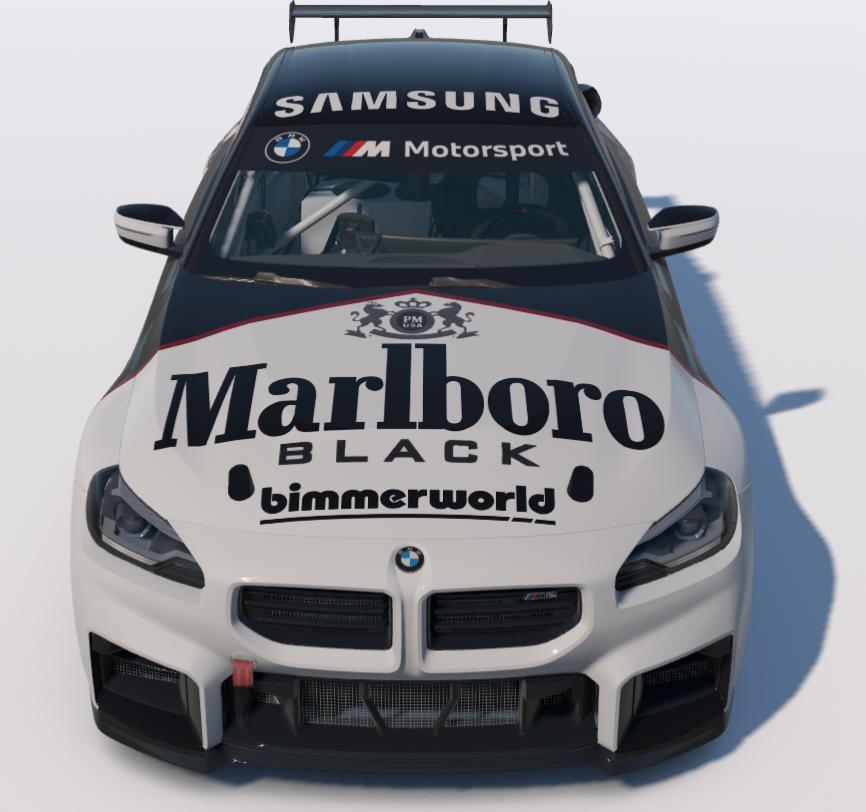 Preview of Marlboro Black BMW M2 Racing (G87) by Ronald Lawson2