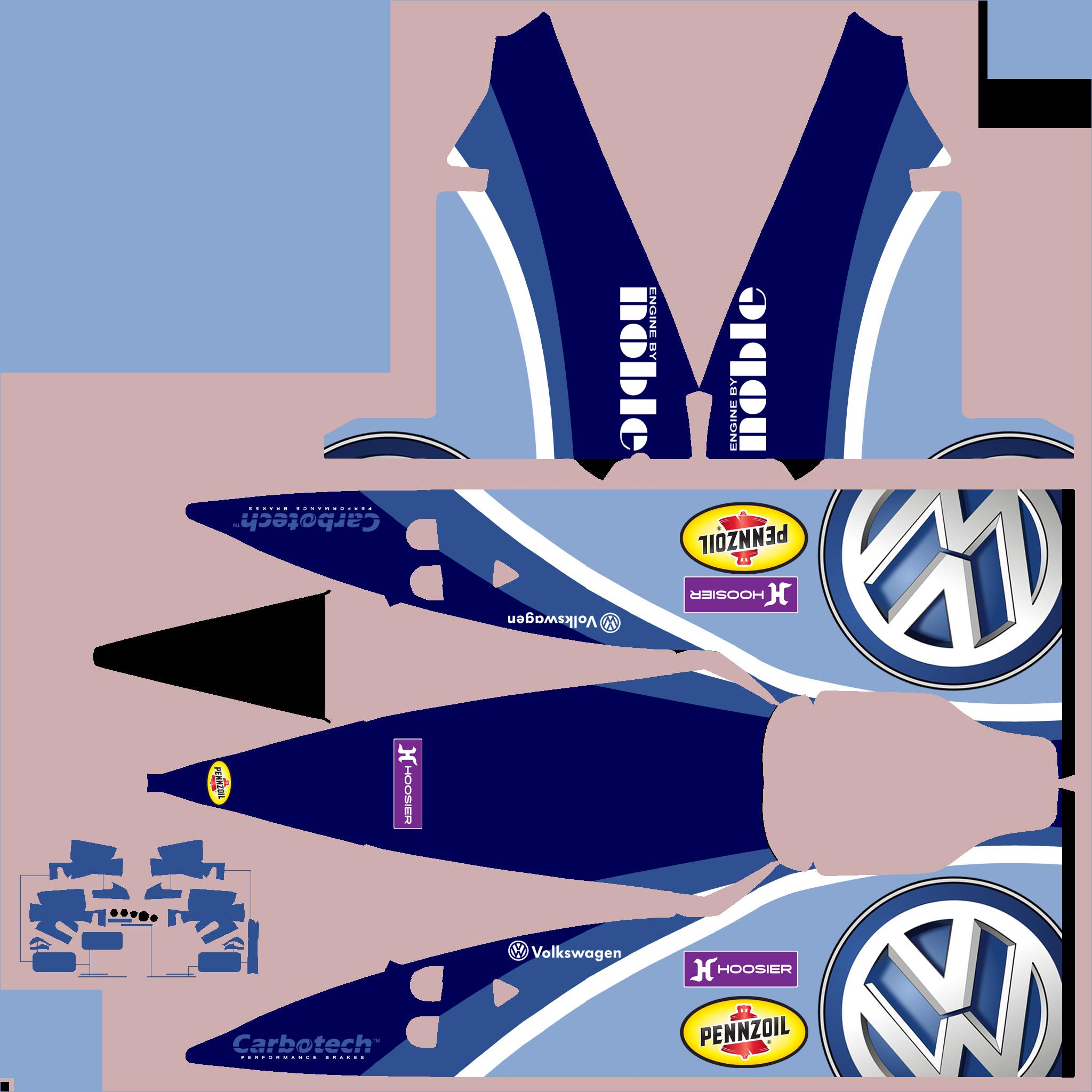 Preview of Formula V2 Volkswagen by Clyde Coman