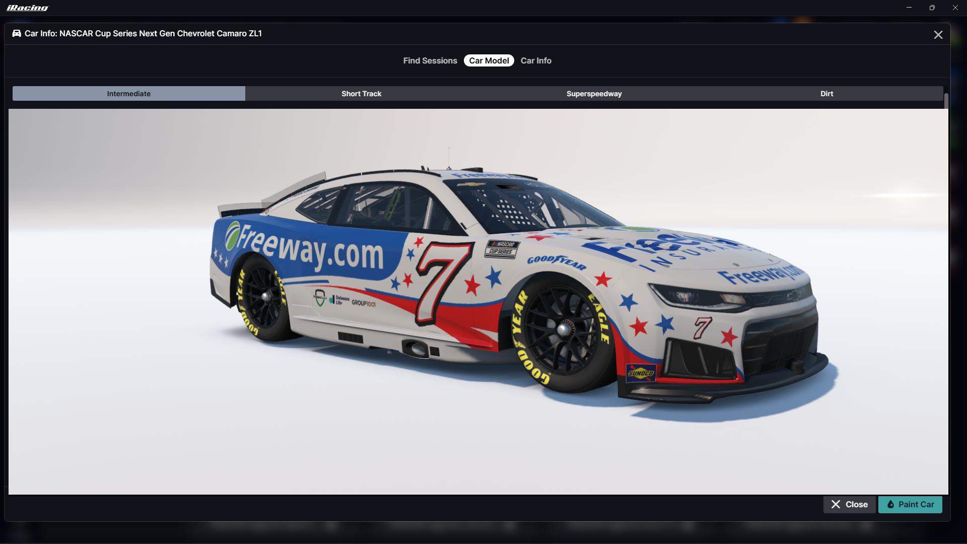 Daniel Suarez Freeway Insurance Patriotic Concept by Ryan Hollar ...