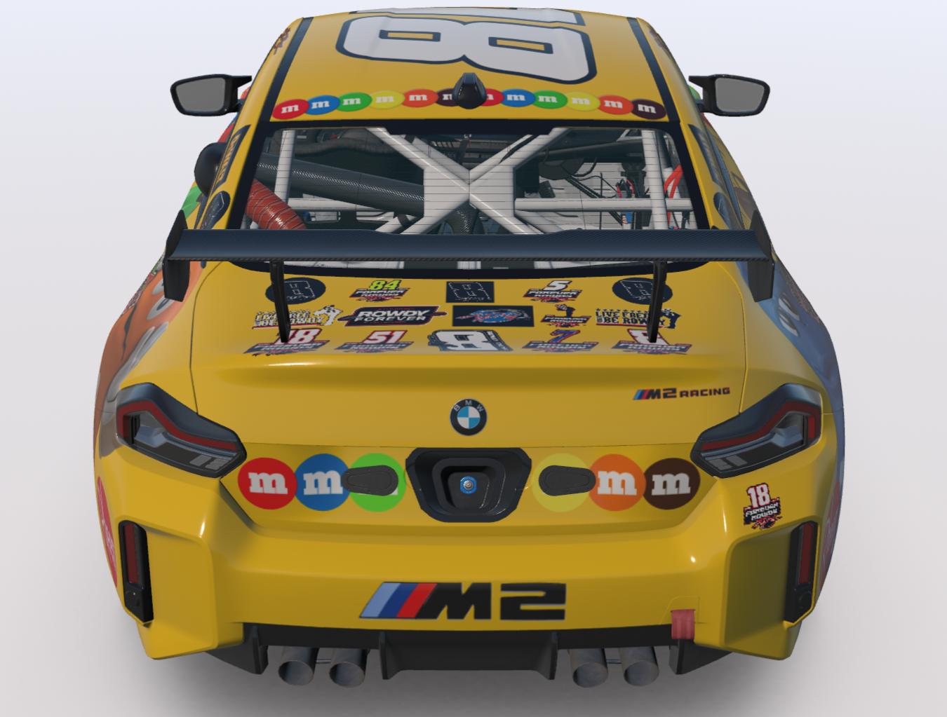 Preview of Kyle Busch M&Ms BMW M2 by Logan Martini