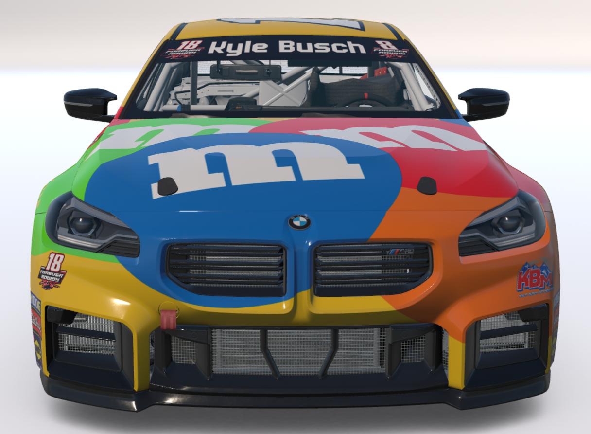 Preview of Kyle Busch M&Ms BMW M2 by Logan Martini