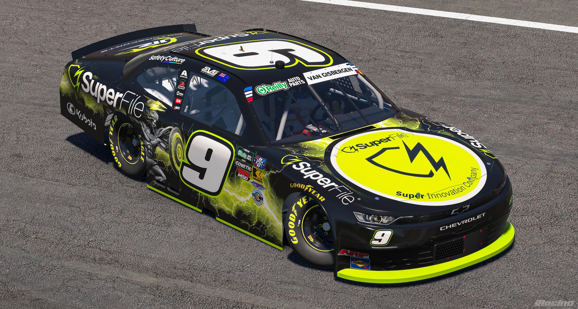 Preview of 2026 Shane Van Gisbergen SuperFile Chevrolet (No #s) by Ryan A Williams