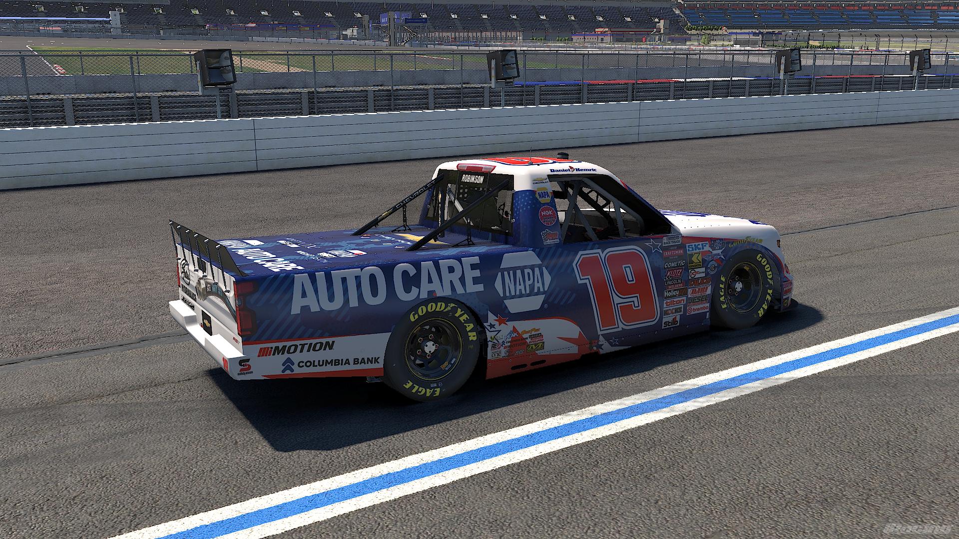 Preview of Daniel Hemric 2026 NAPA AutoCare Coronado Scheme (Custom Numbers) by Demarion Robinson