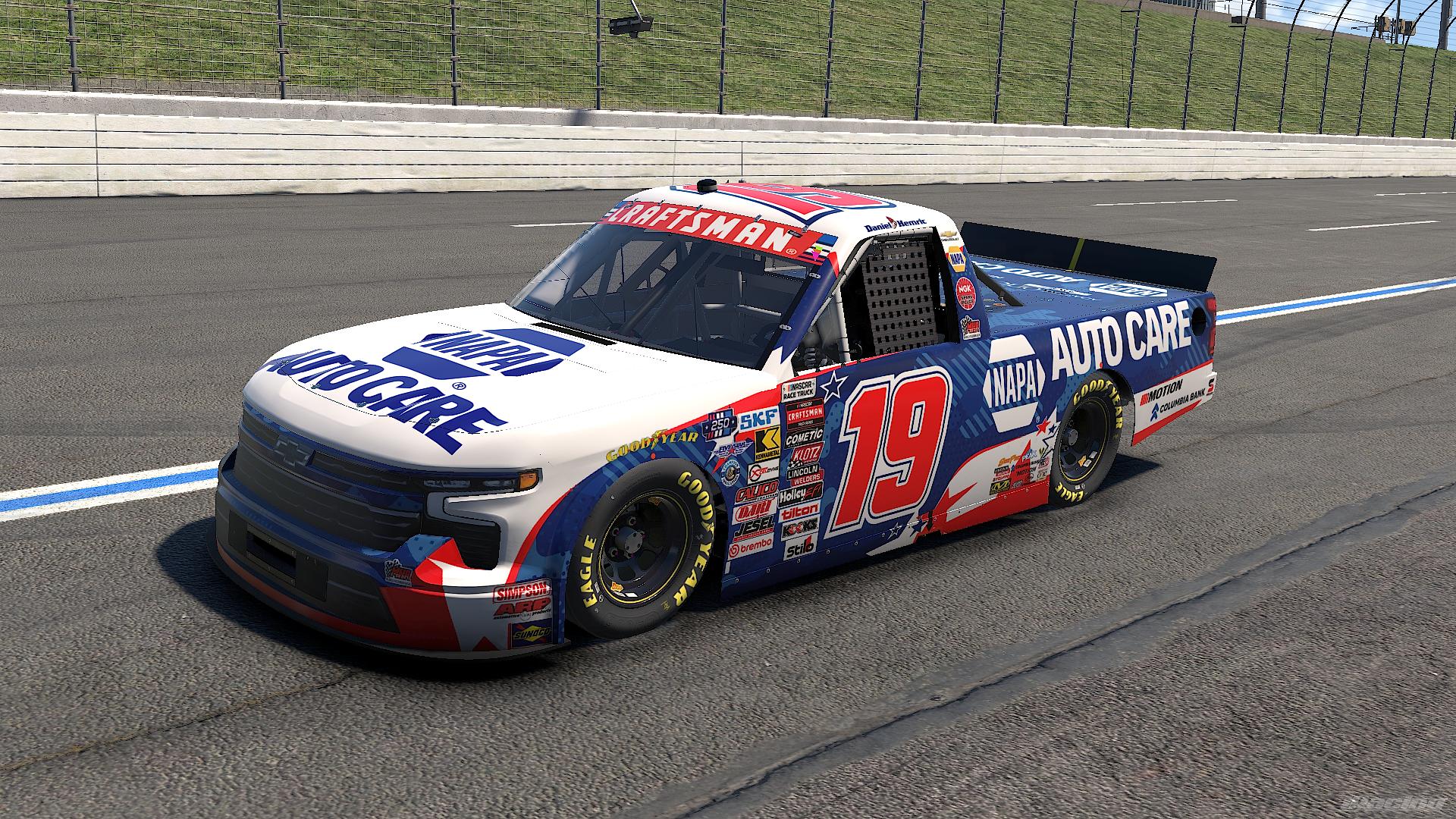 Preview of Daniel Hemric 2026 NAPA AutoCare Coronado Scheme (Sim Stamped) by Demarion Robinson
