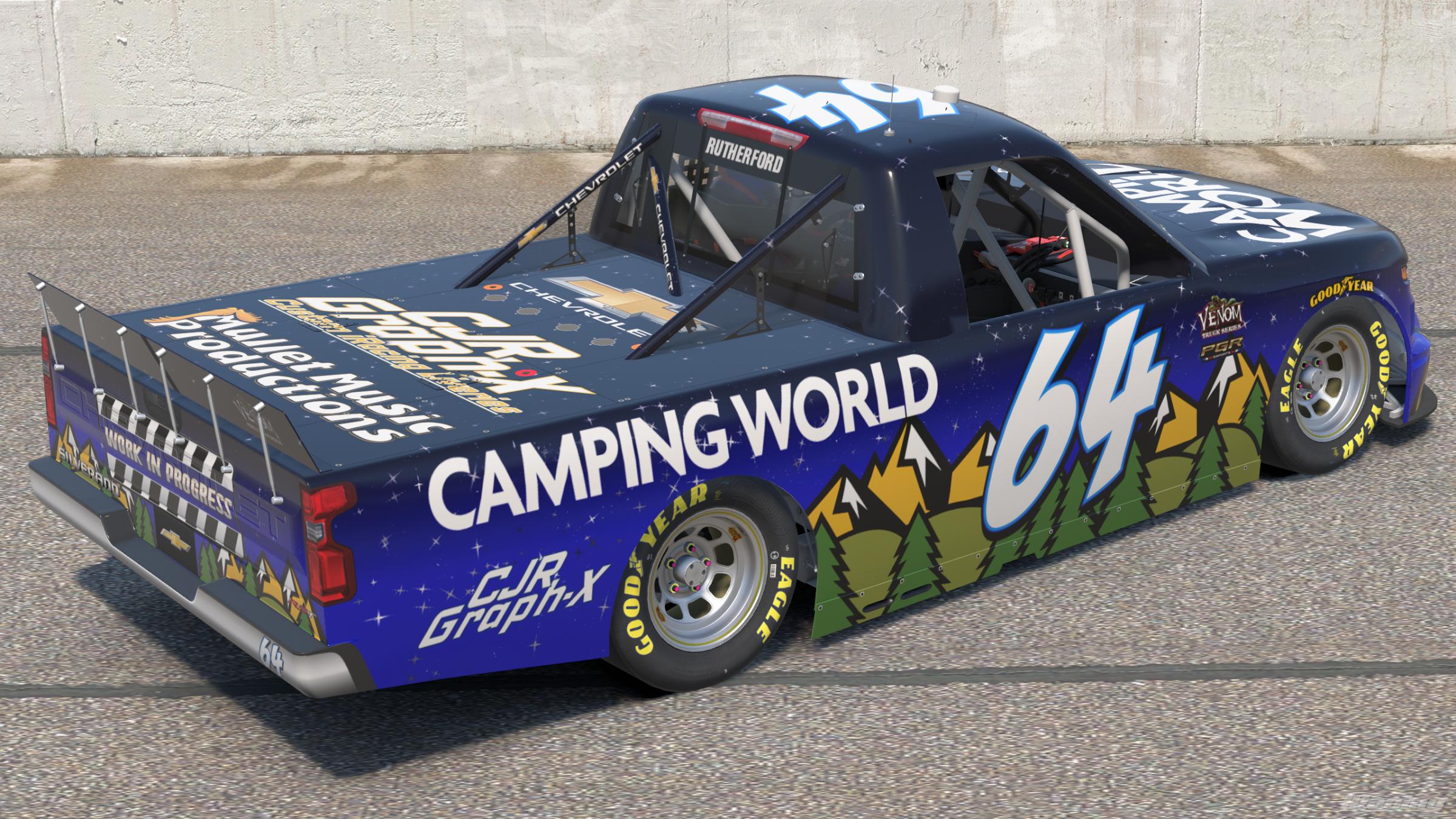 Preview of Camping World Silverado, Venom Season 11, Custom #64 by Corey Rutherford
