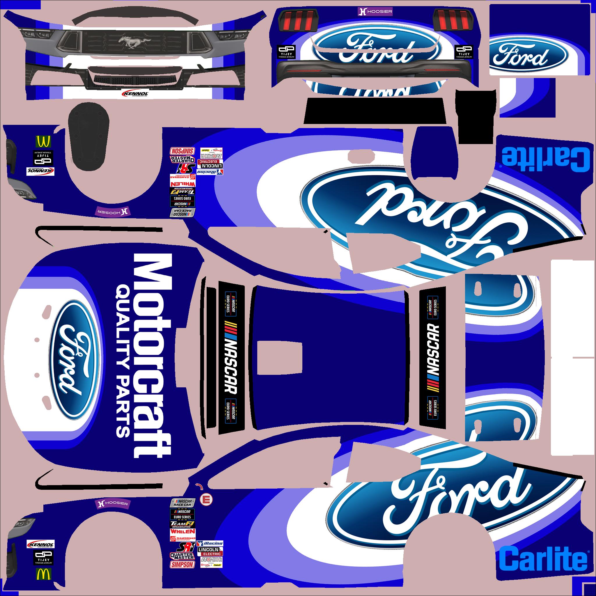 Preview of Euro Nascar Ford by Clyde Coman