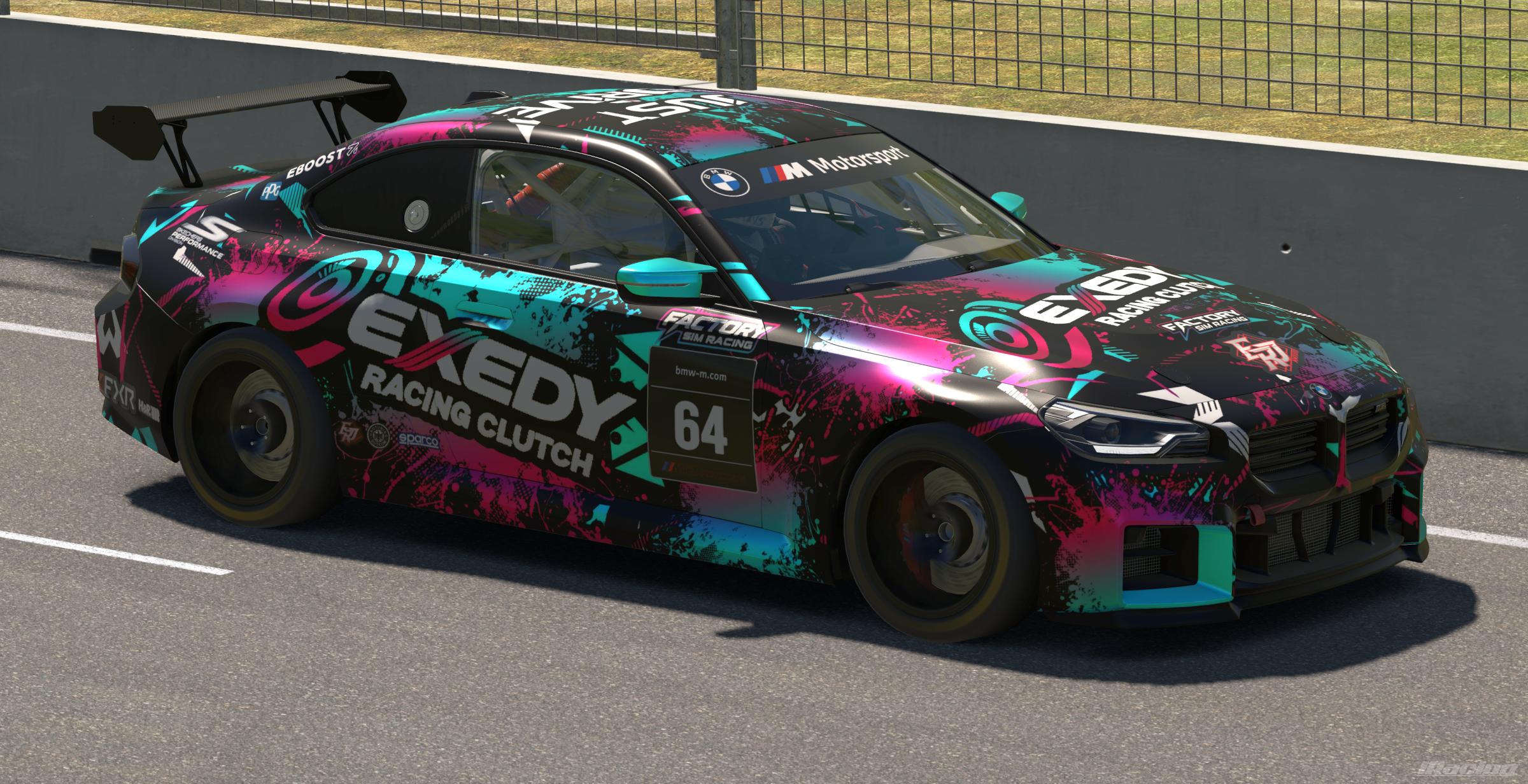 Preview of 2026 Factory Sim Racing EXEDY Racing Clutch BMW M2 W/ Spec Map by Rob Evans