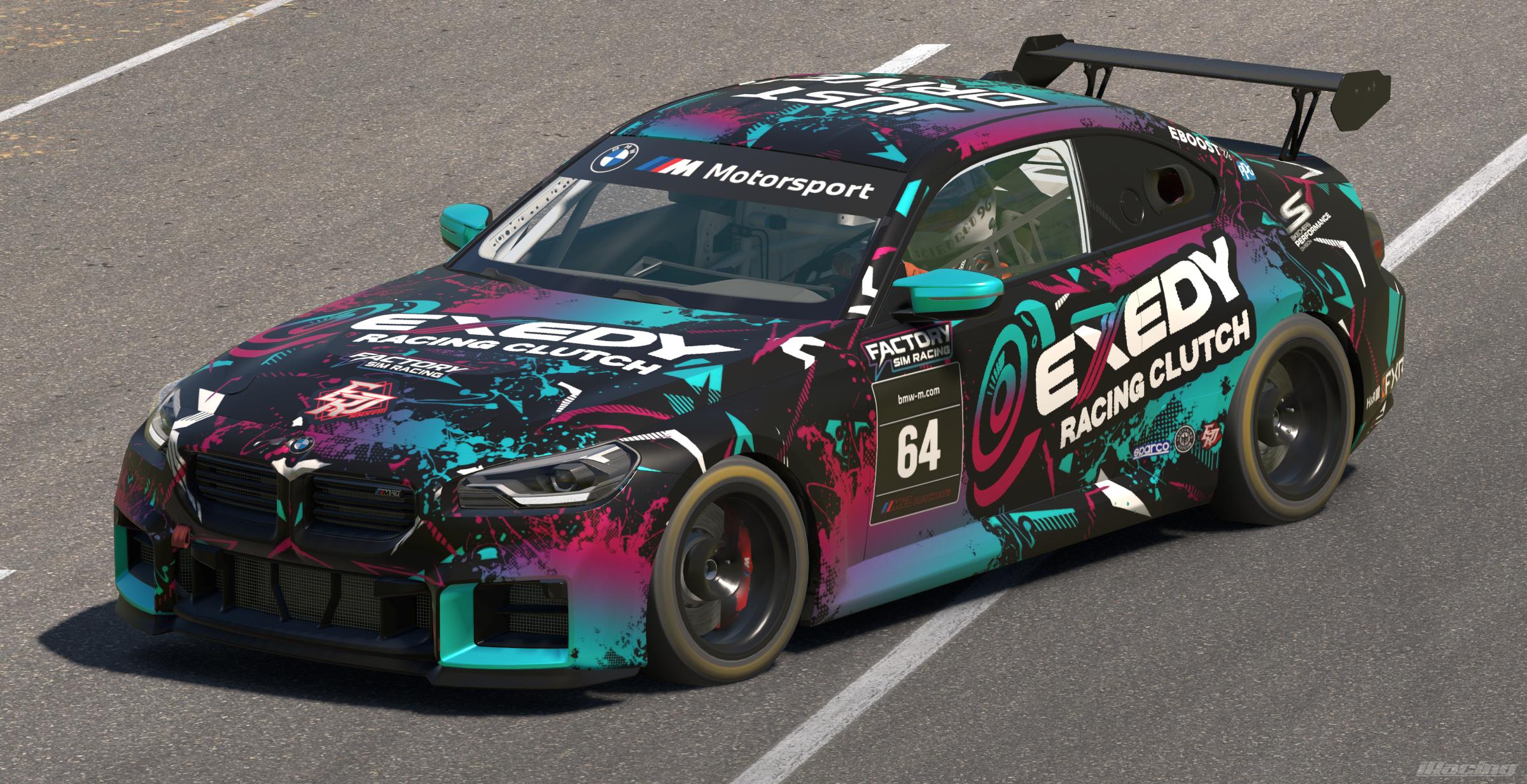 Preview of 2026 Factory Sim Racing EXEDY Racing Clutch BMW M2 W/ Spec Map by Rob Evans