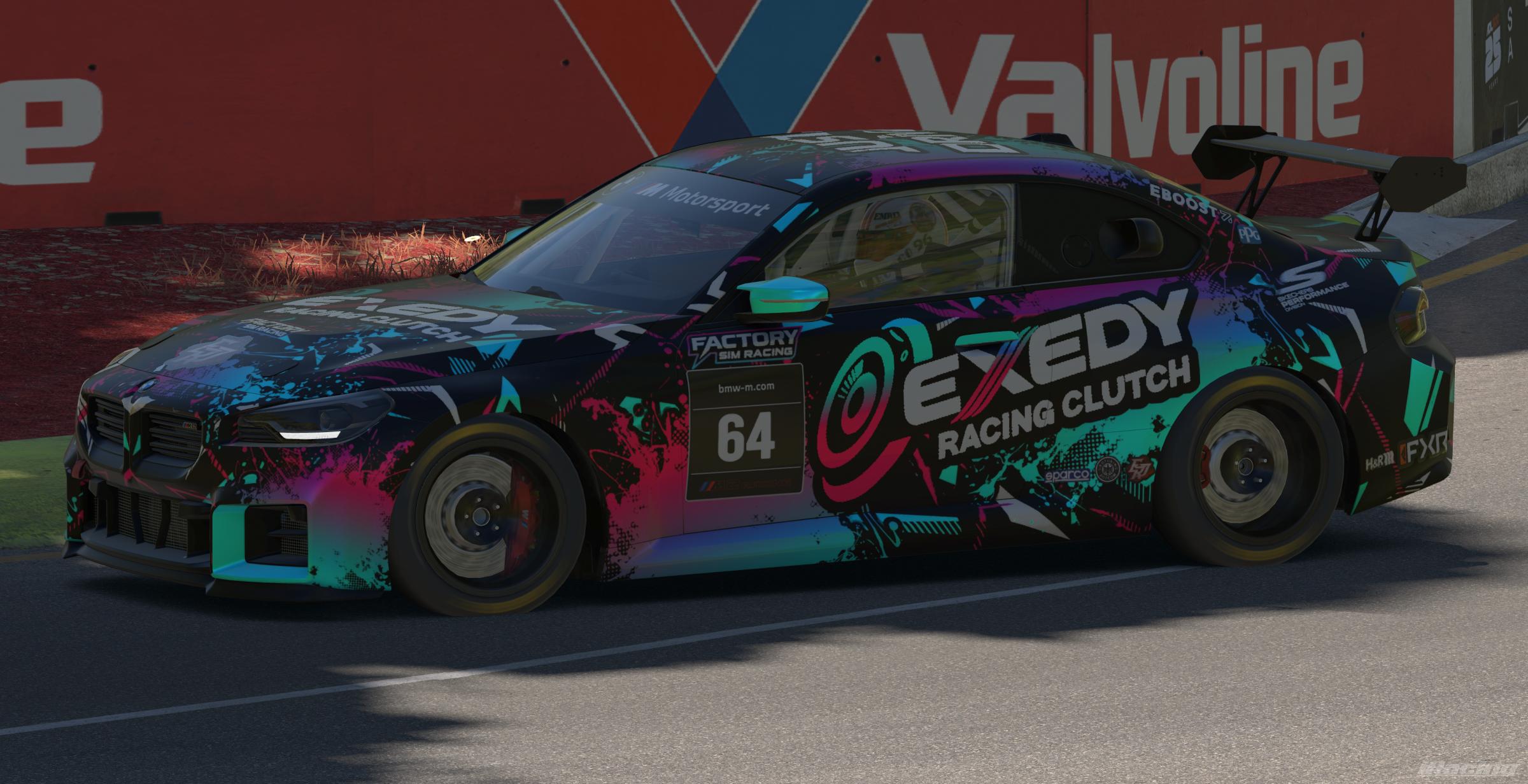 Preview of 2026 Factory Sim Racing EXEDY Racing Clutch BMW M2 W/ Spec Map by Rob Evans
