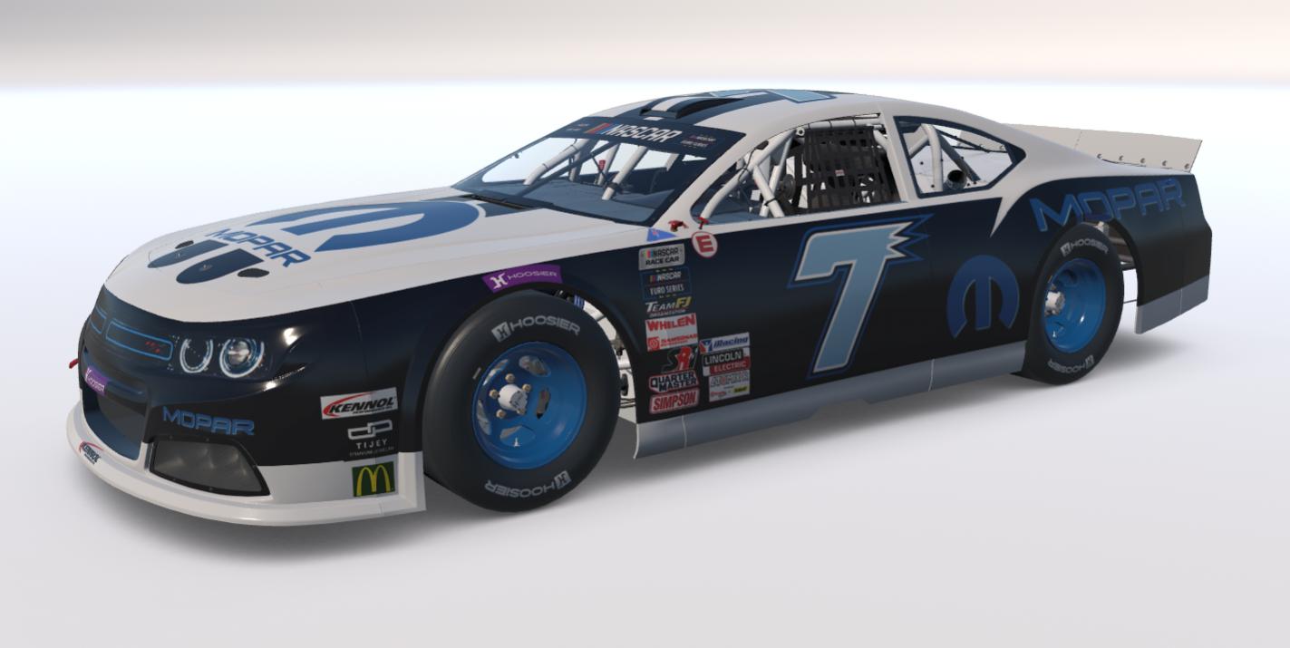 Preview of Mopar Dodge Challenger EURO NASCR V8GP (Custom Number) by Will Bangs