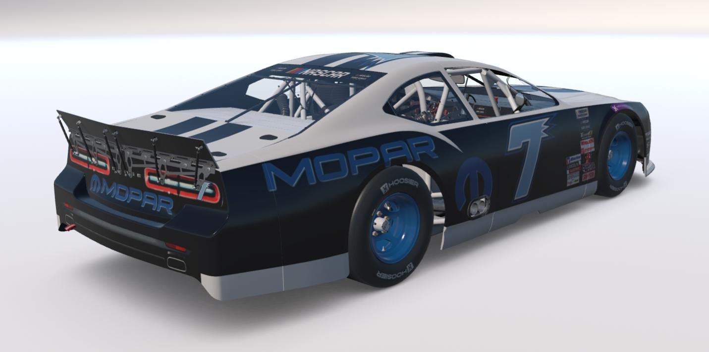 Preview of Mopar Dodge Challenger EURO NASCR V8GP (Custom Number) by Will Bangs