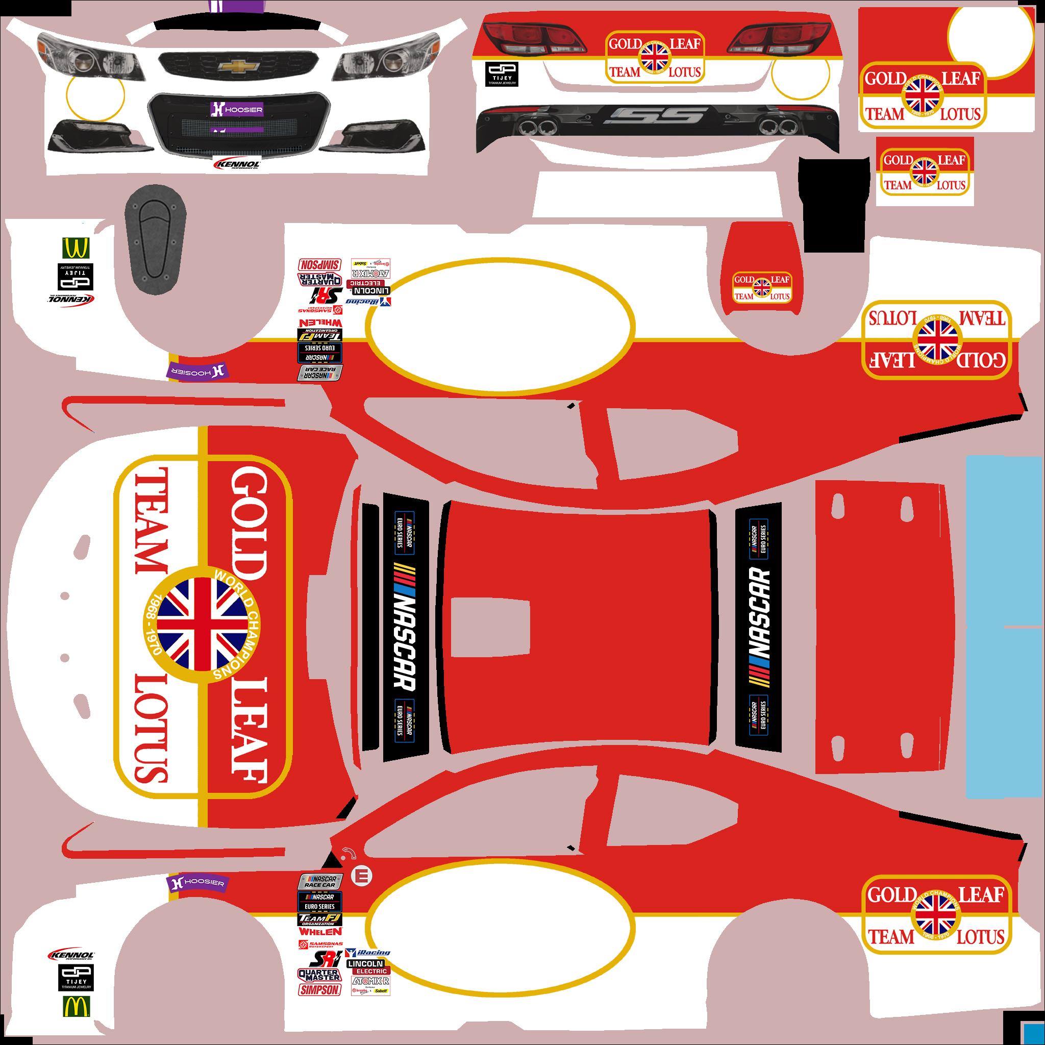 Preview of Euro Nascar Gold Leaf by Clyde Coman