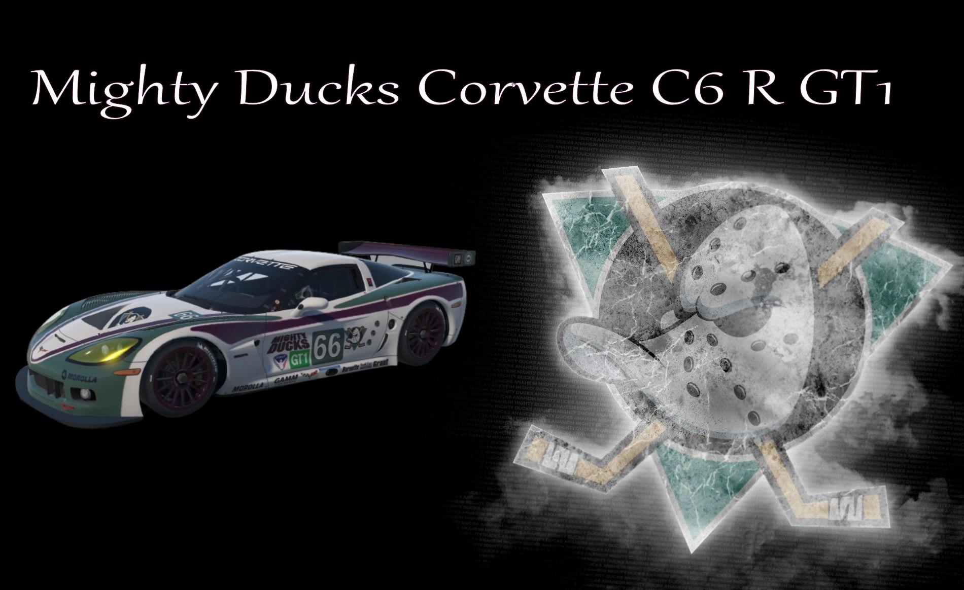 Preview of Mighty Ducks Corvette C6 R GT1 by Scott Leitner2