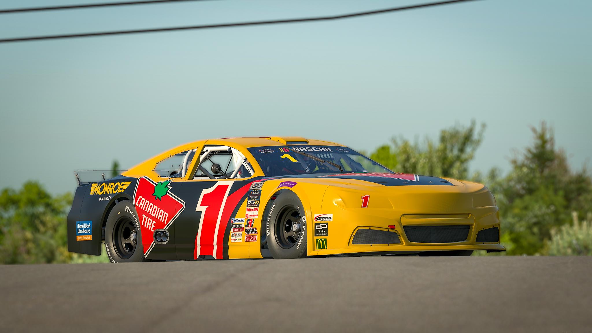 Preview of #1 Peter Gibbons CASCAR Super Series Canadian Tire Euro Nascar by Julian M.